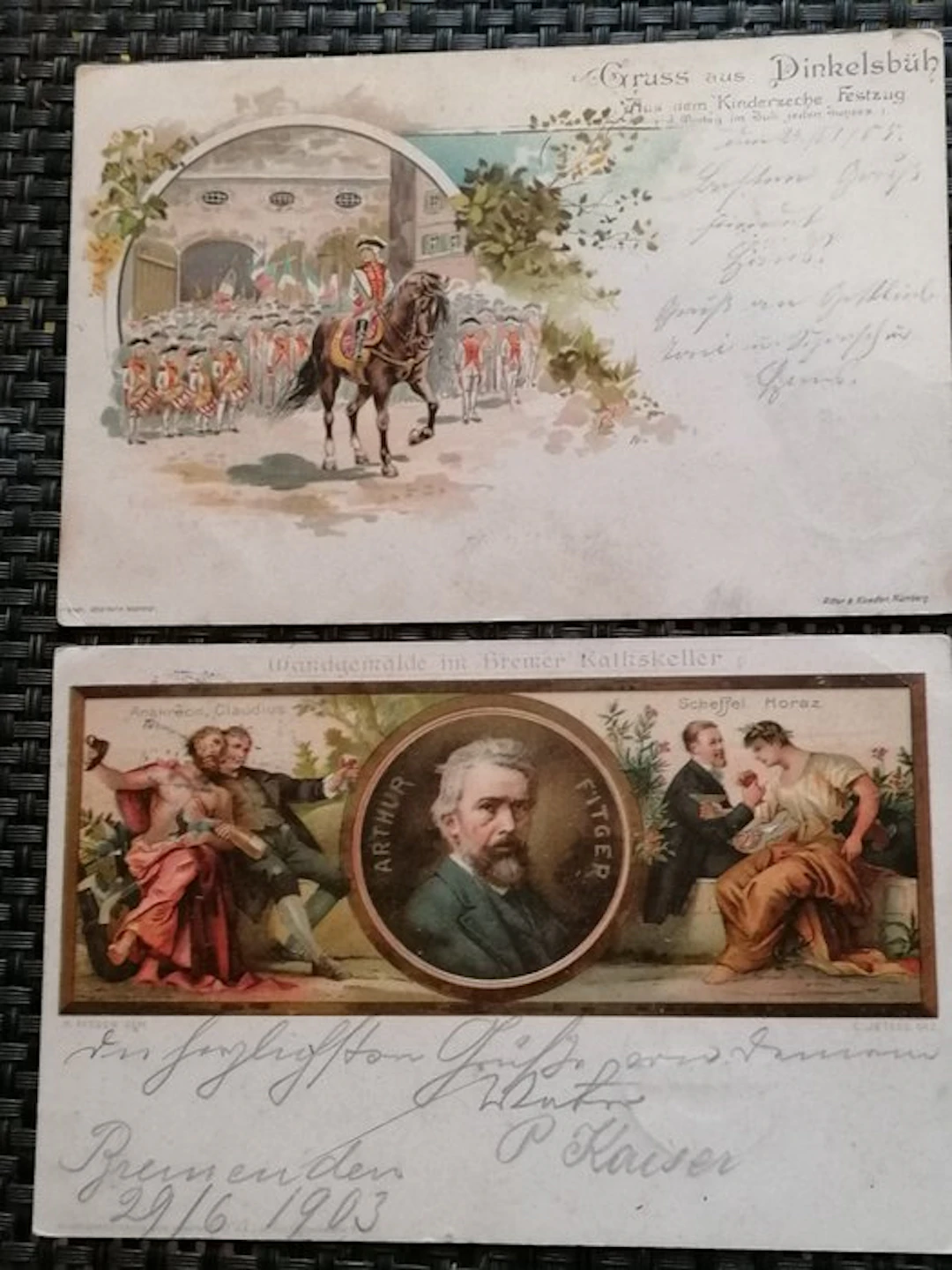 110 German postcards from 1898 - Postcard (110) - 1898-1954