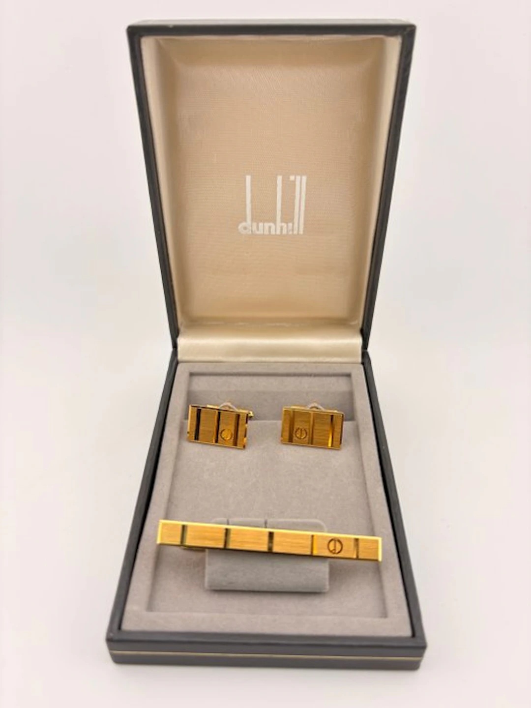 Alfred Dunhill - Gold-filled - Cufflinks - cufflinks & tie clip