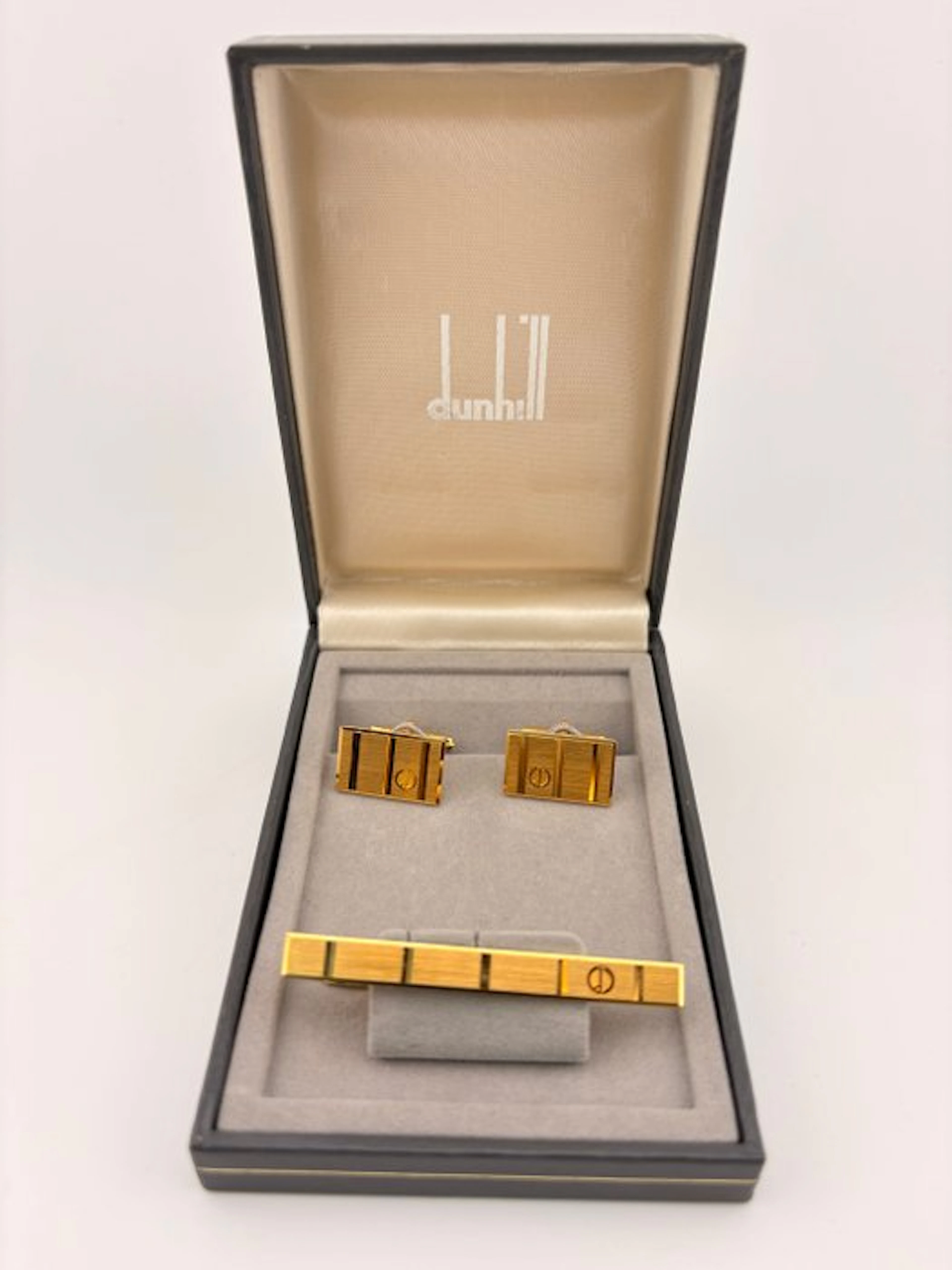 Alfred Dunhill - Gold-filled - Cufflinks - cufflinks & tie clip