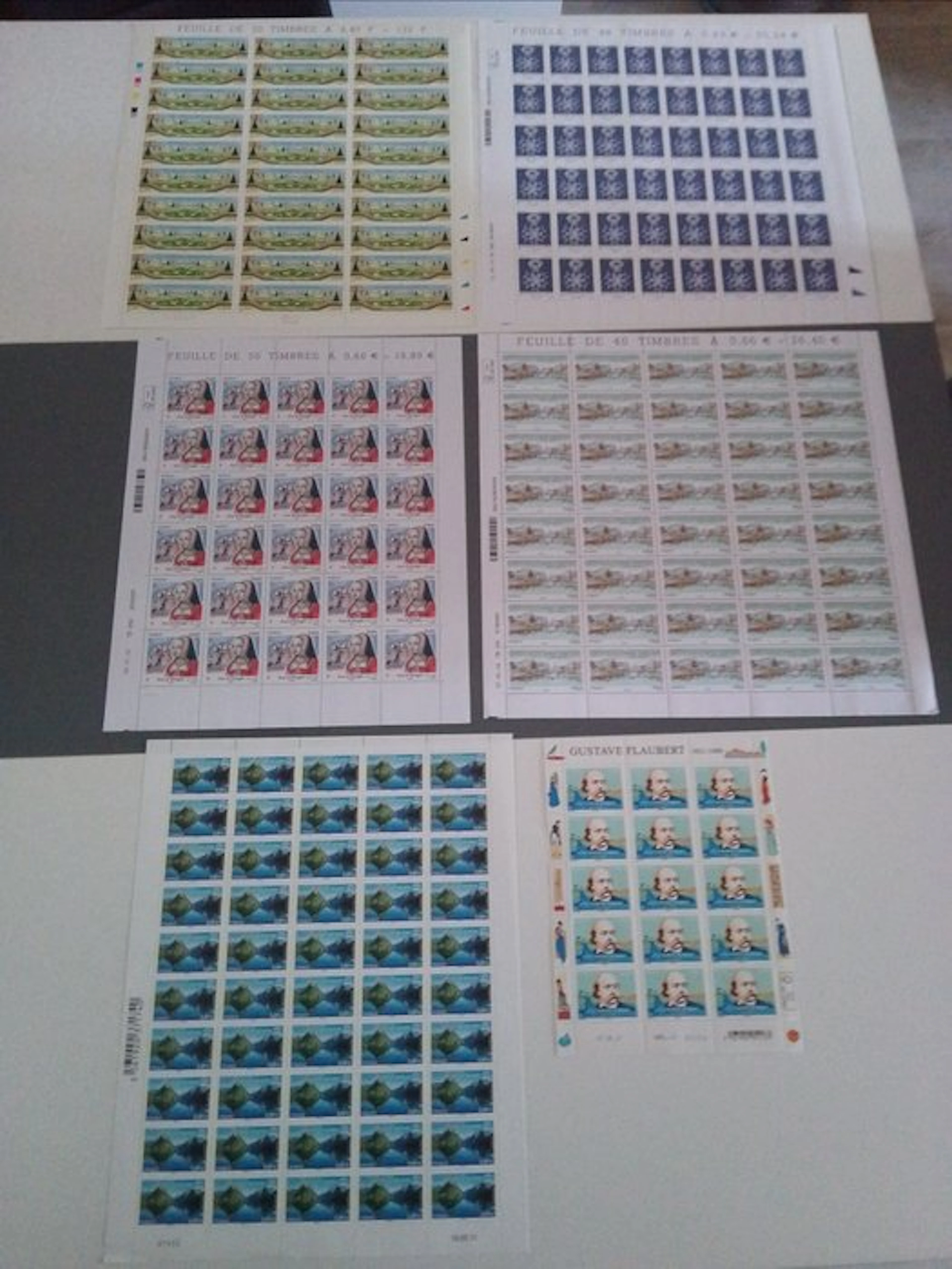 France - Lot of mint (never hinged) stamps