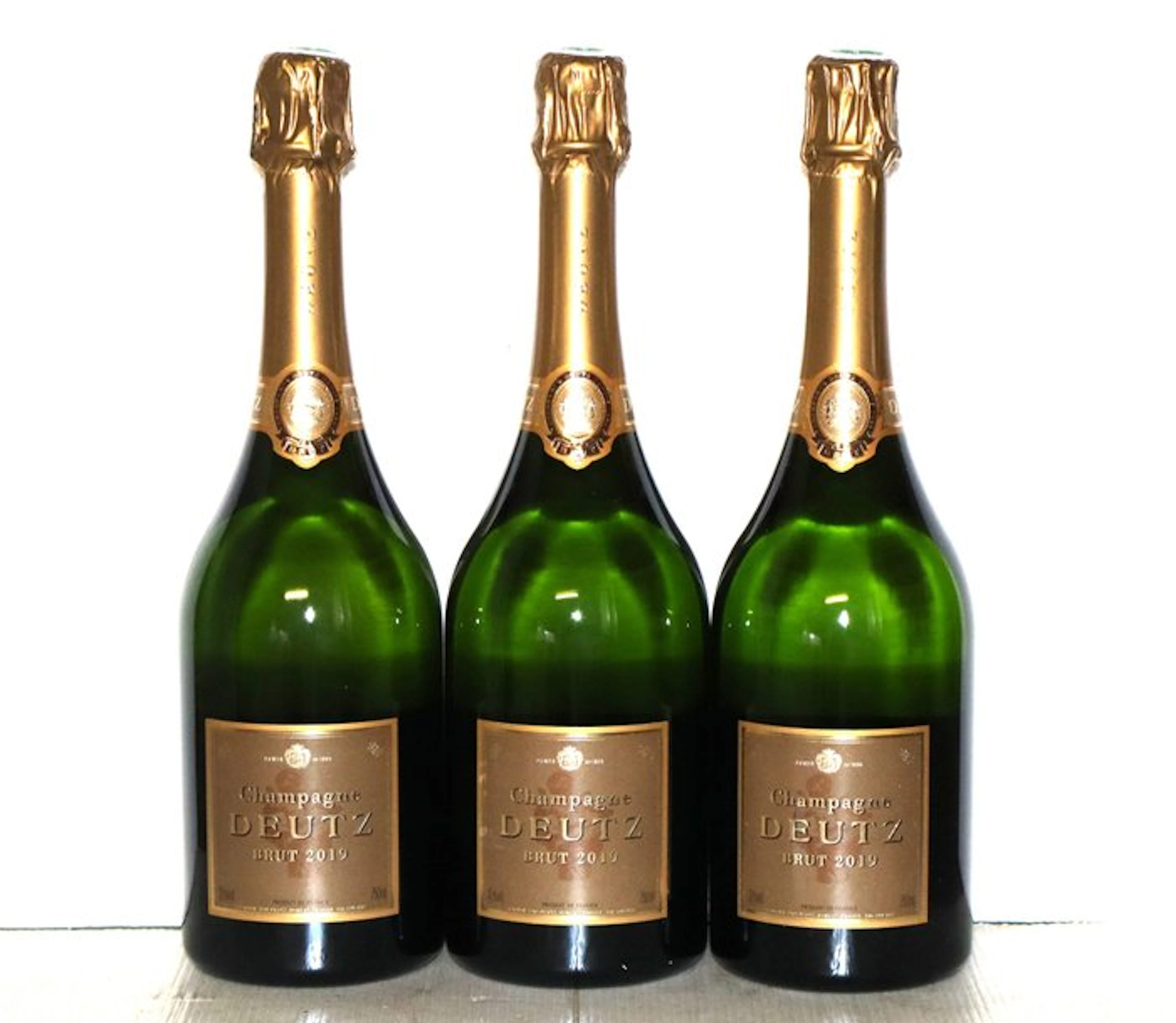 2019 Deutz, Millésimé - Champagne Brut - 3 Bottles (0.75L)
