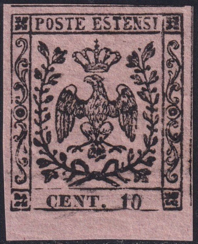 Italian Ancient States - Modena 1852 - 1st Issue