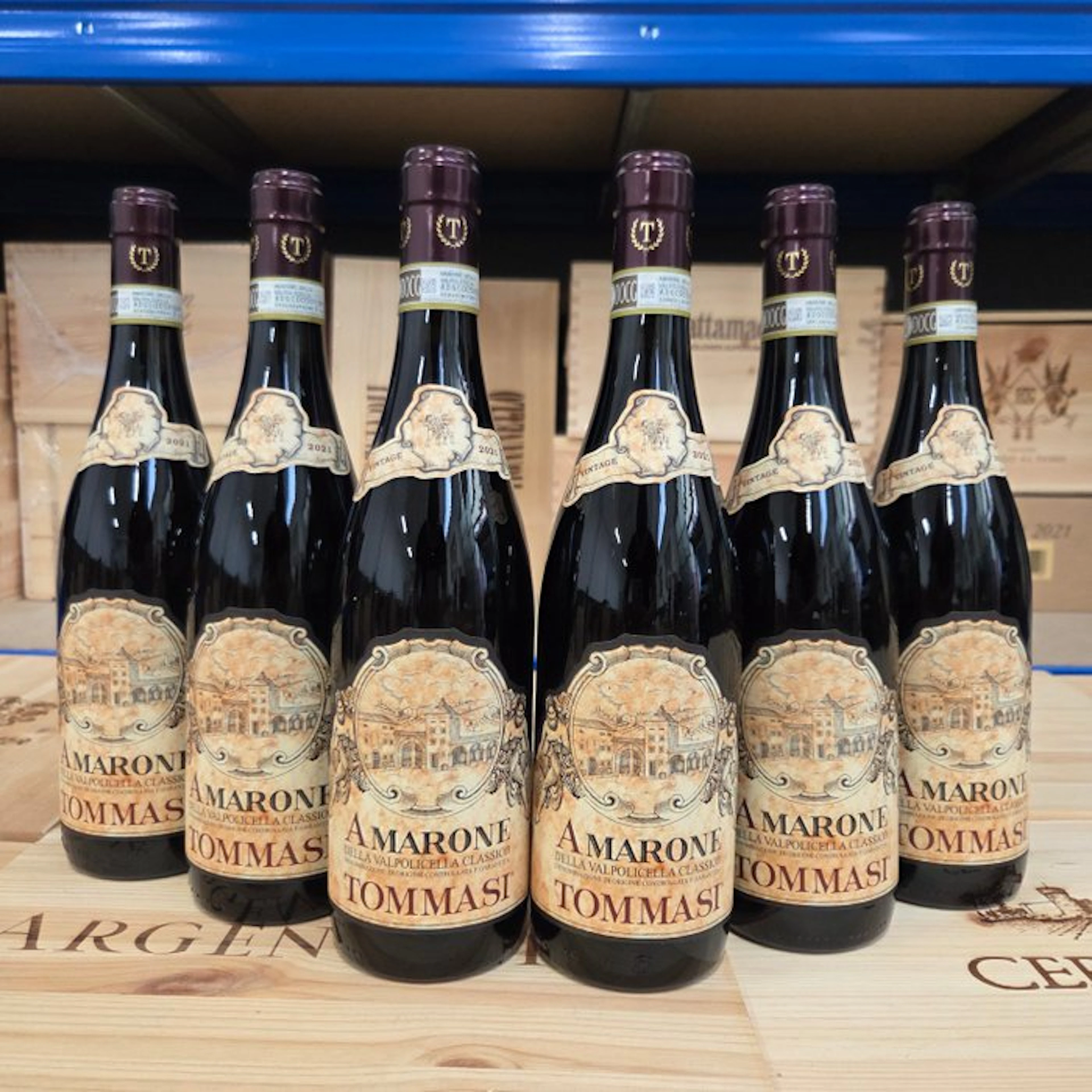 2021 Tommasi - Amarone della Valpolicella DOCG - 6 Bottles (0.75L)
