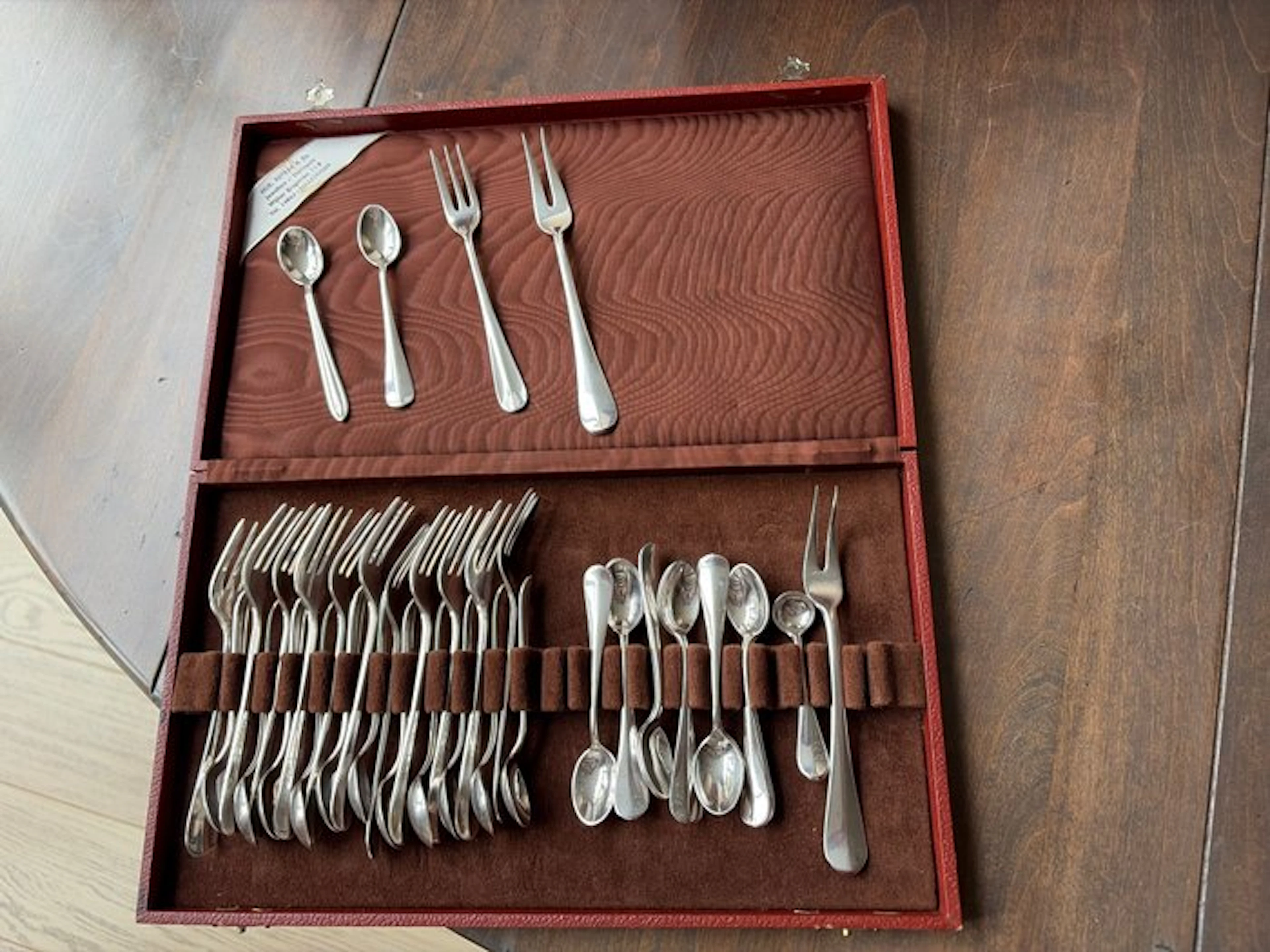 Keltum - Cutlery set (40) - Silverplated - coffee/tea spoon