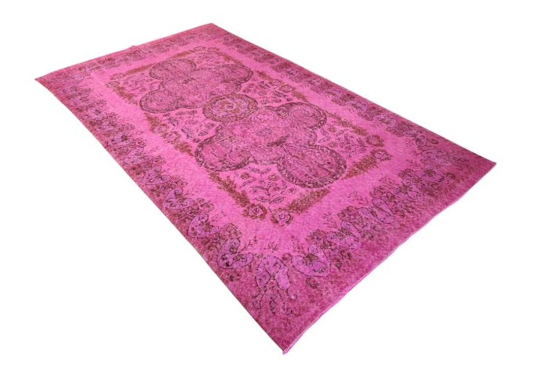 Pink vintage - Rug - 285 cm - 160 cm - with certificate