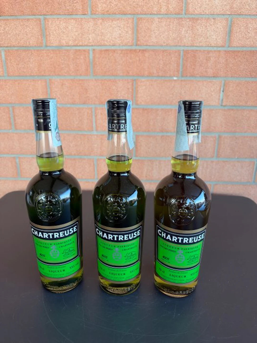Chartreuse - Green - Aiguenoire - b. 2026 - 70cl - 3 bottles