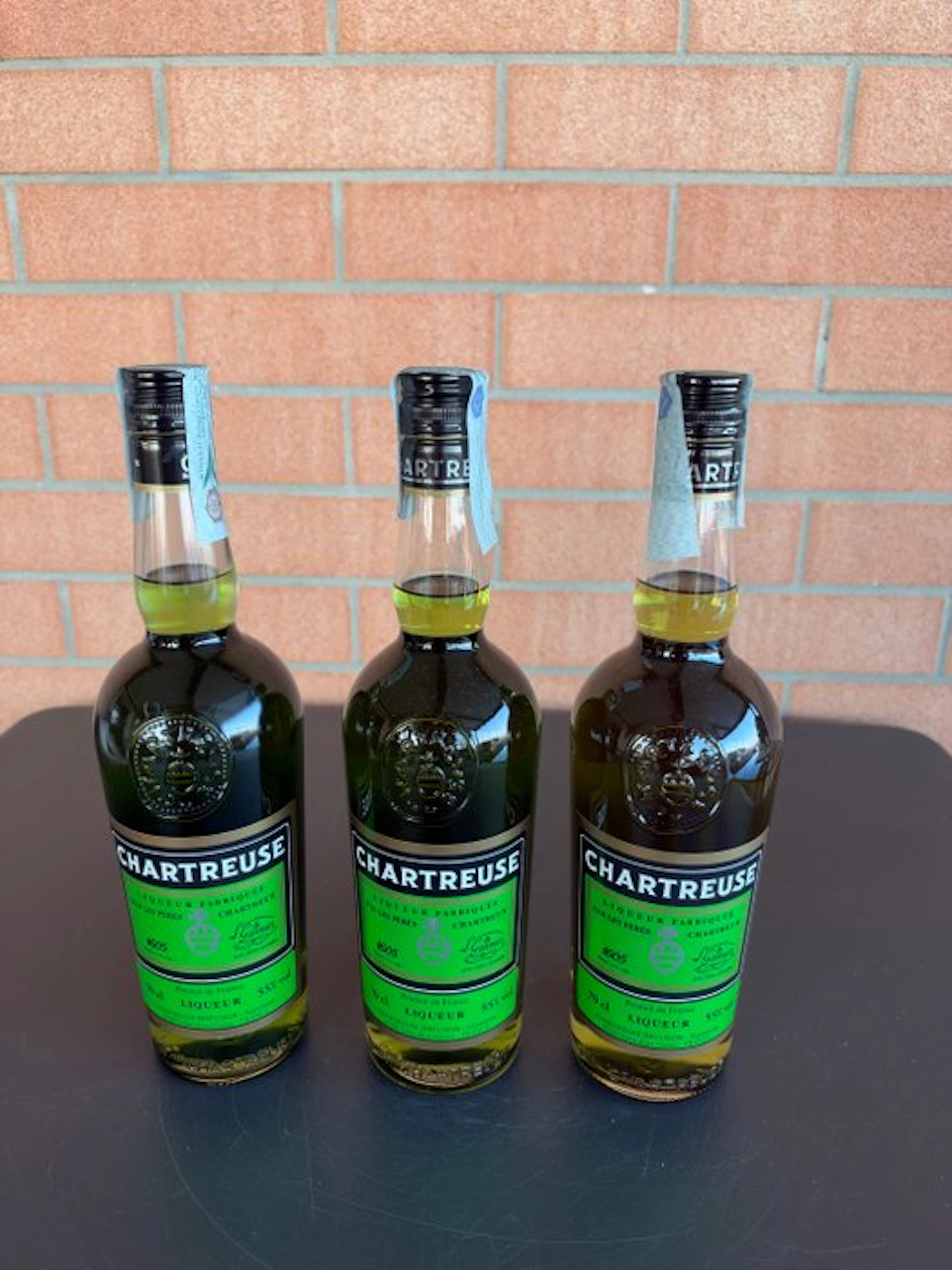 Chartreuse - Green - Aiguenoire - b. 2026 - 70cl - 3 bottles