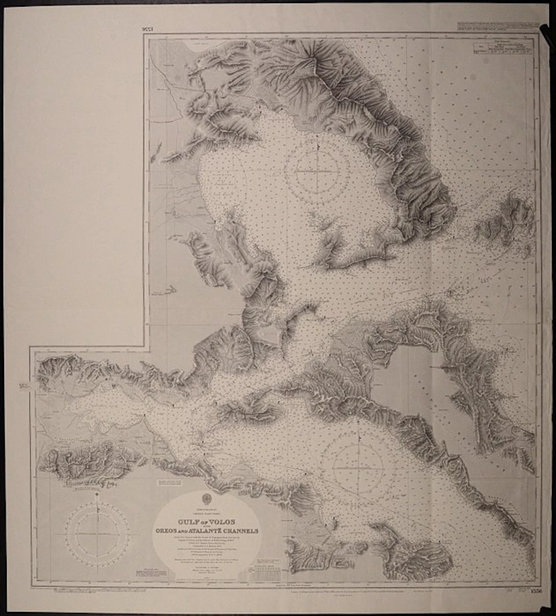 Greece - Grecian Archipelago; British Admiralty - Sea chart - 1848 - 1996