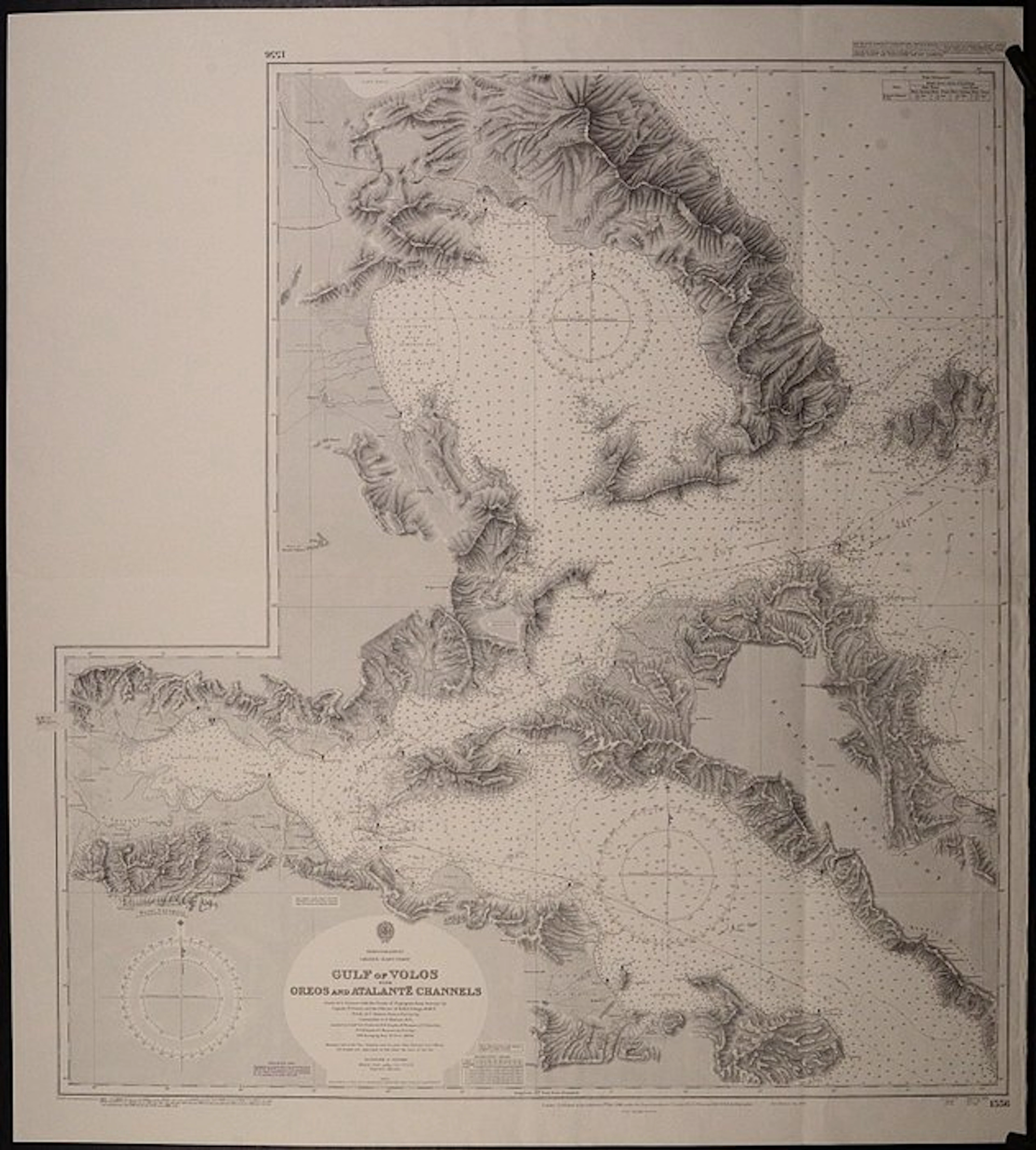 Greece - Grecian Archipelago; British Admiralty - Sea chart - 1848 - 1996