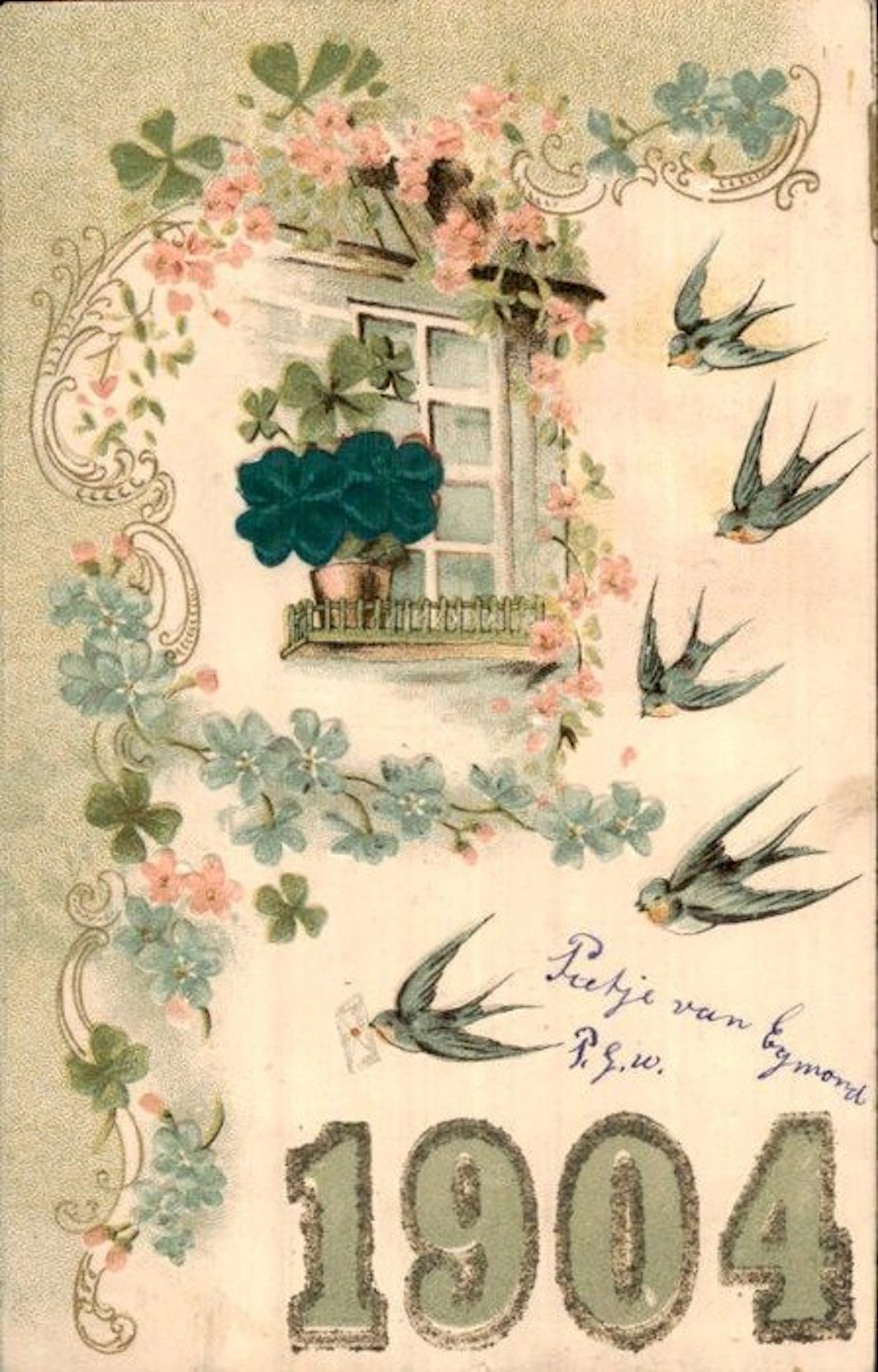 New Year - Postcard (137) - 1900-1999