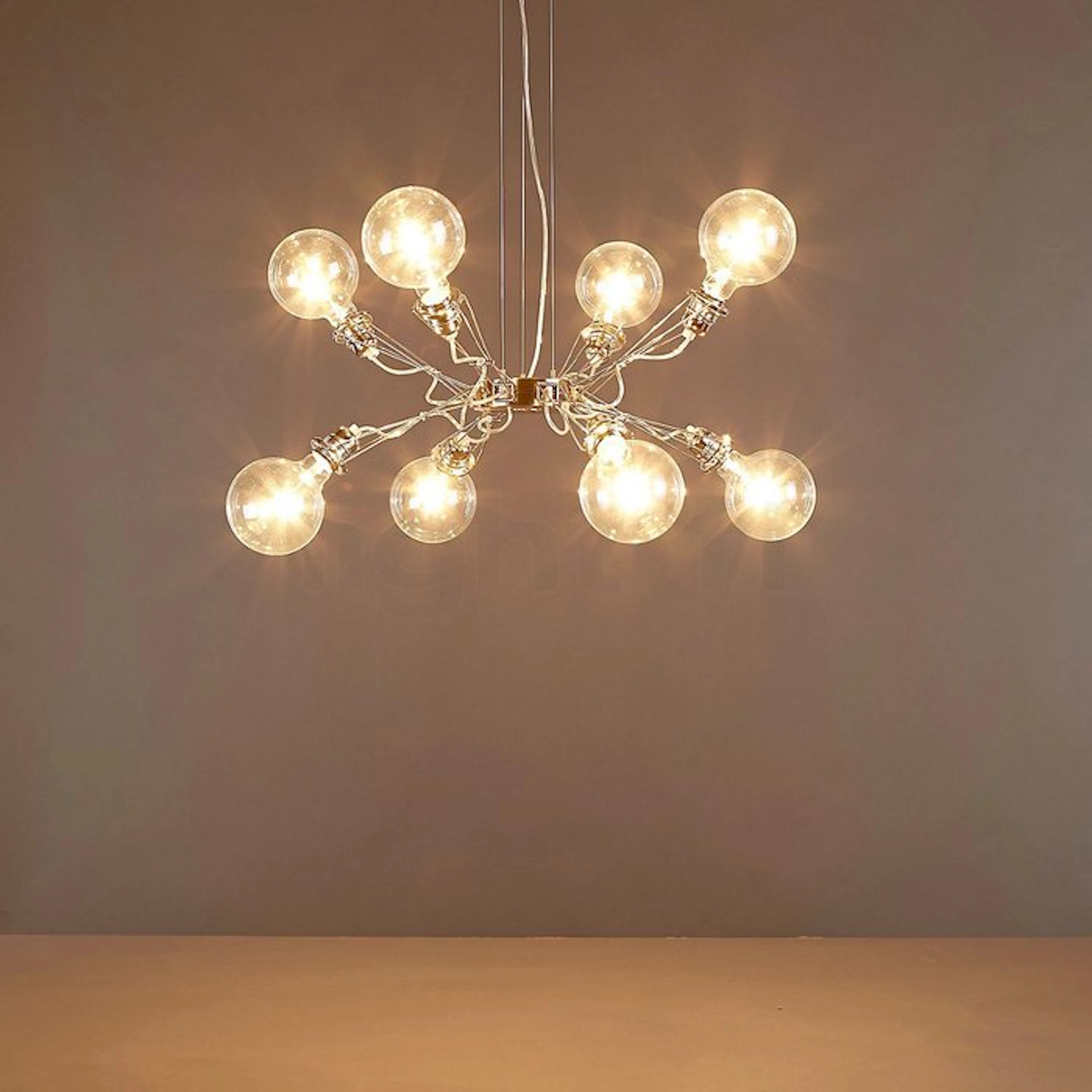 Lumina - Yaacov Kaufman - Ceiling lamp - Matrix Otto - Stainless steel