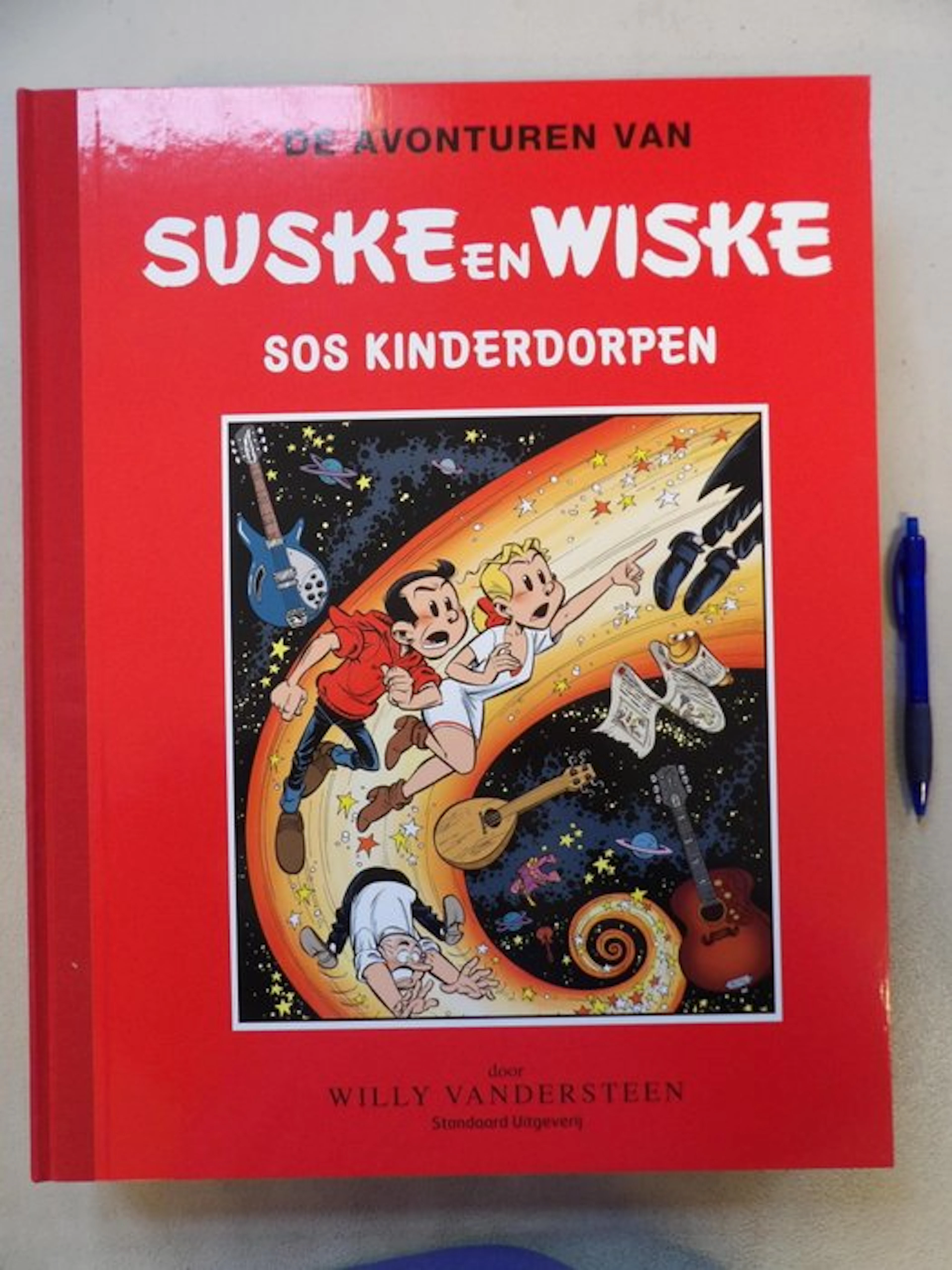 Suske en Wiske - SOS Kinderdorpen - Luxe HC met linnen...
