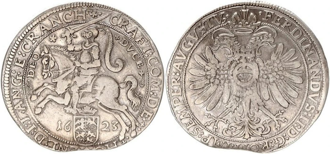 Deutschland Hohenlohe-Neuenstein. Craft. Reichstaler 1623