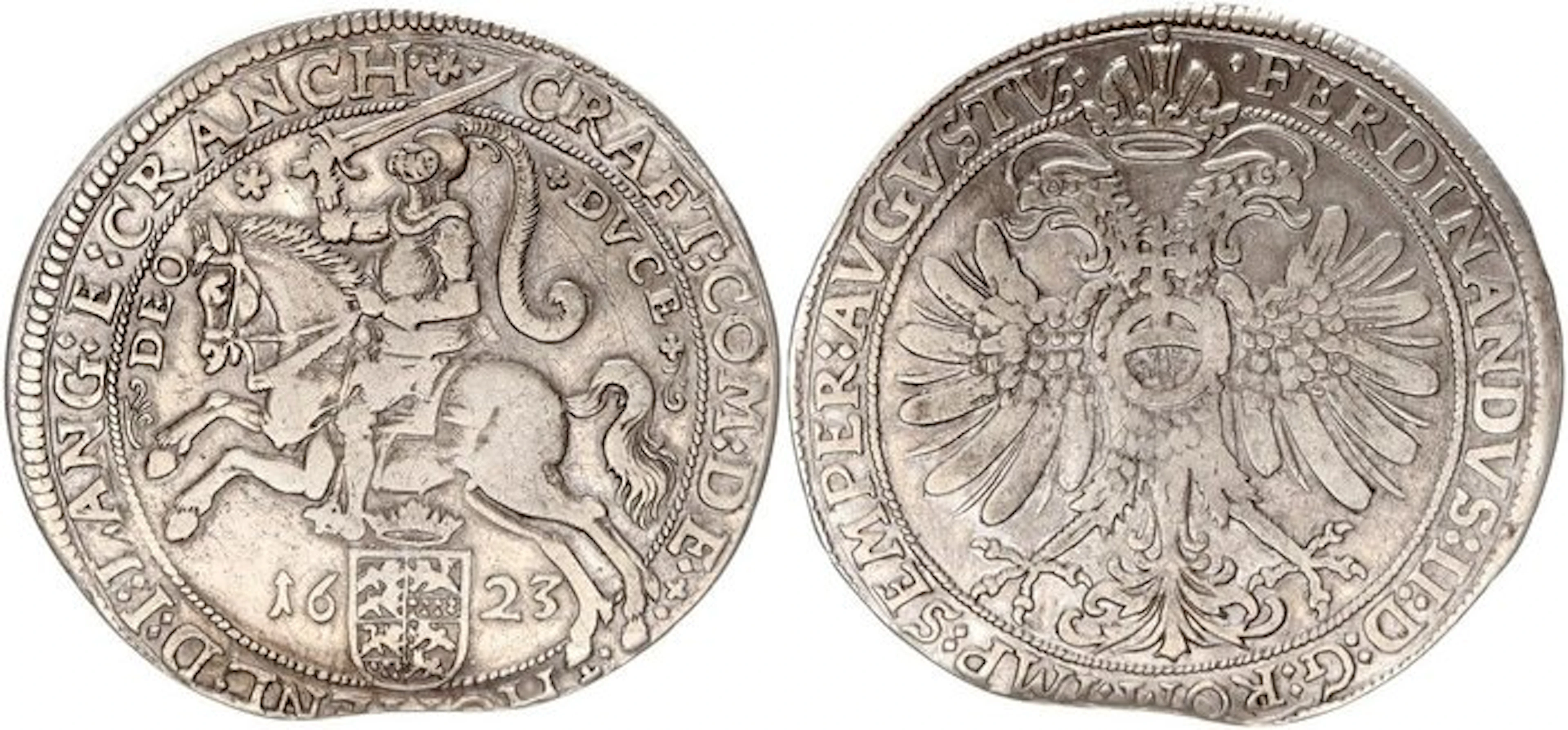 Deutschland Hohenlohe-Neuenstein. Craft. Reichstaler 1623