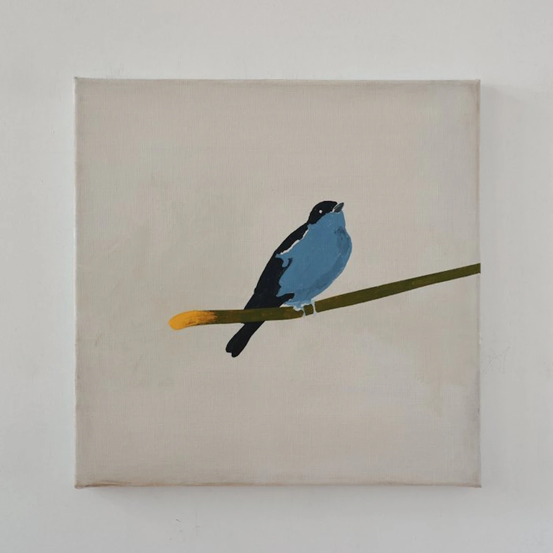 Matthieu van Riel - Bird Blue