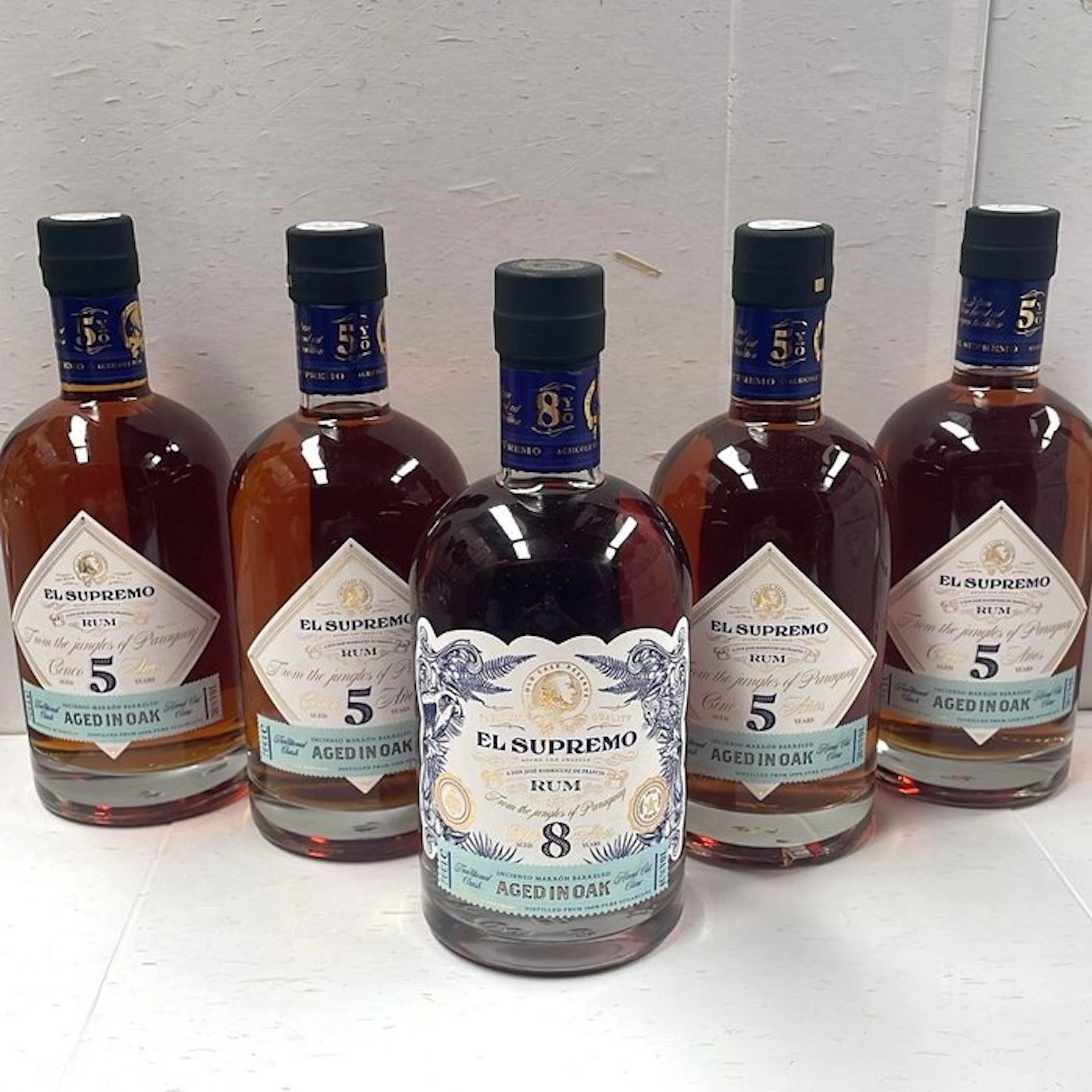 El Supremo - 5yo + 8yo - 700ml - 5 bottles
