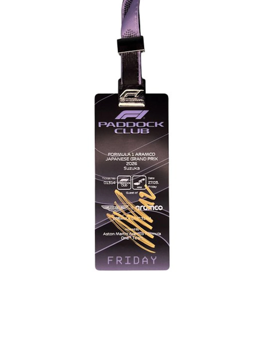 Japanese Gran Prix 2026 - Winner - Autographed - Andrea...
