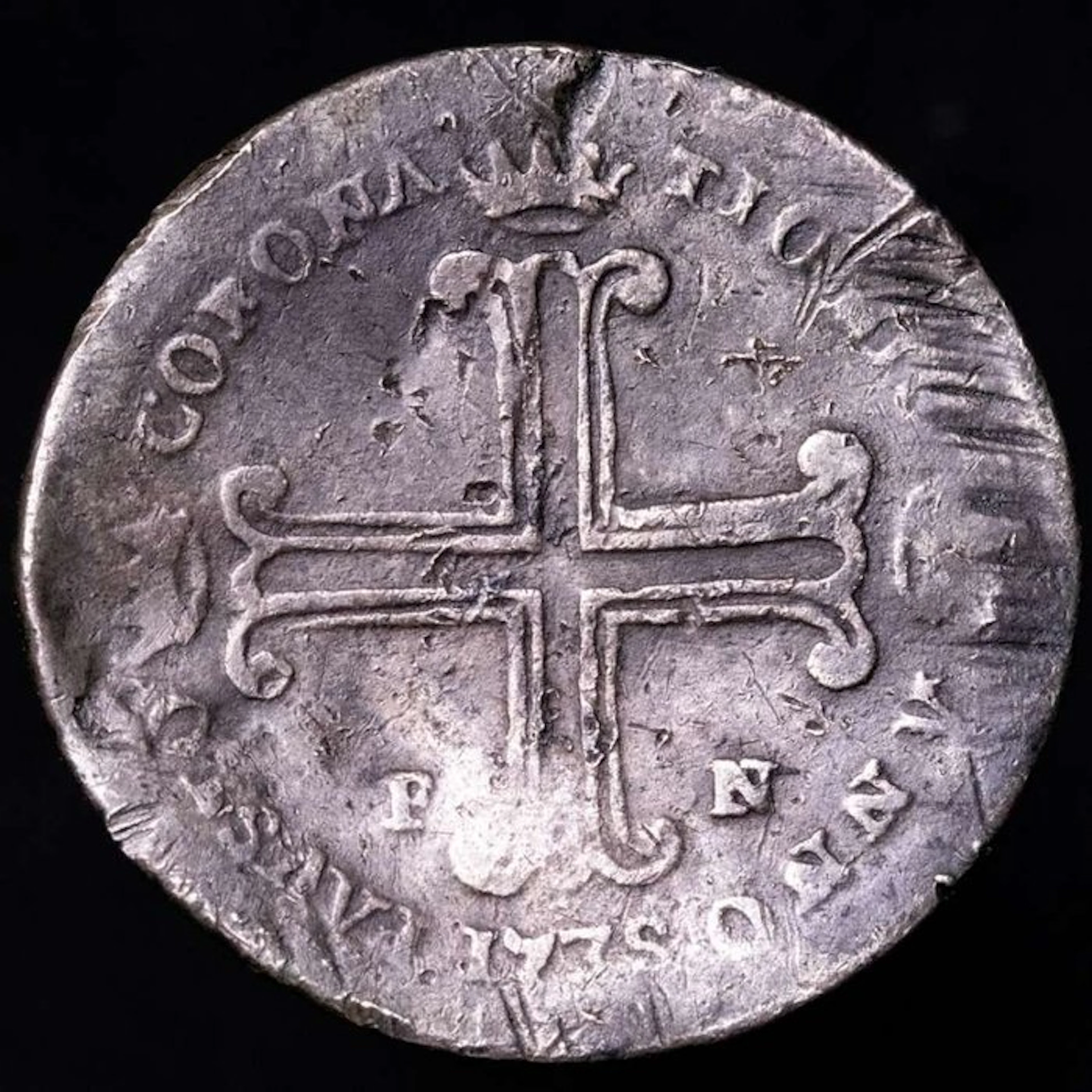 Italy, Kingdom of Sicily Carlos III. 3 tari 1735 Palermo (No reserve price)