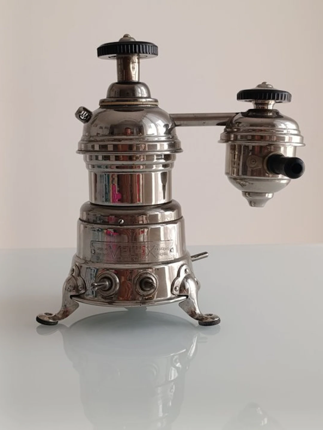 Velox - Coffee maker - Velox Ferrara - Nickel plated...