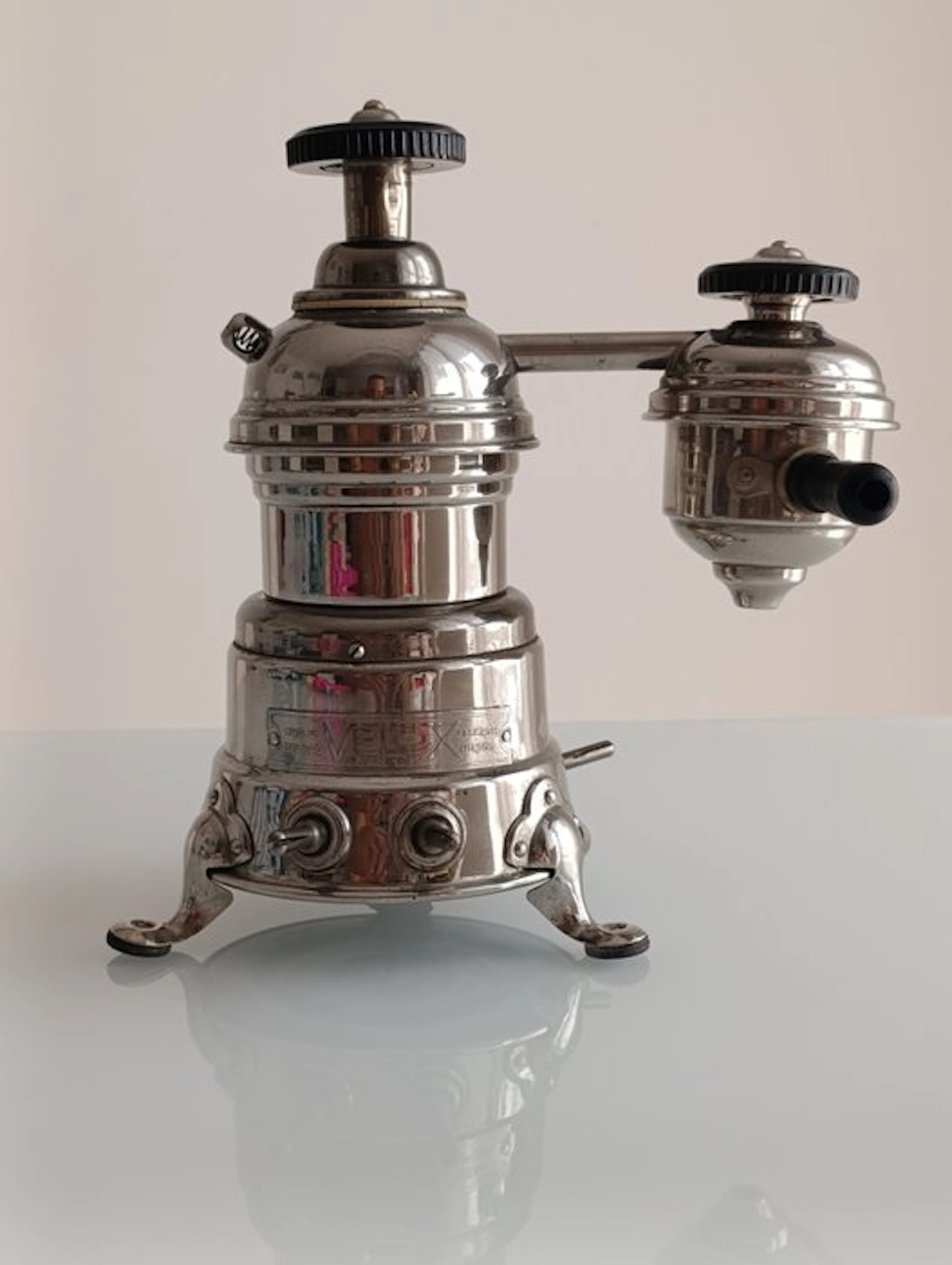 Velox - Coffee maker - Velox Ferrara - Nickel plated...