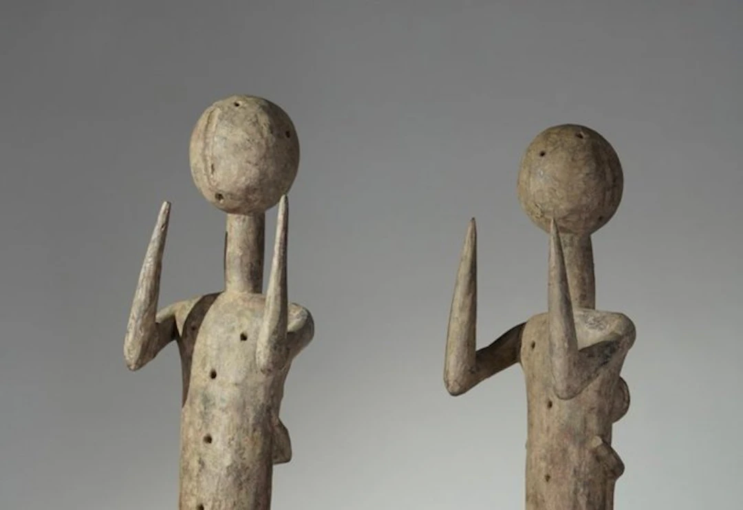 A wooden sculpture - Prampram - Ghana (No reserve price)