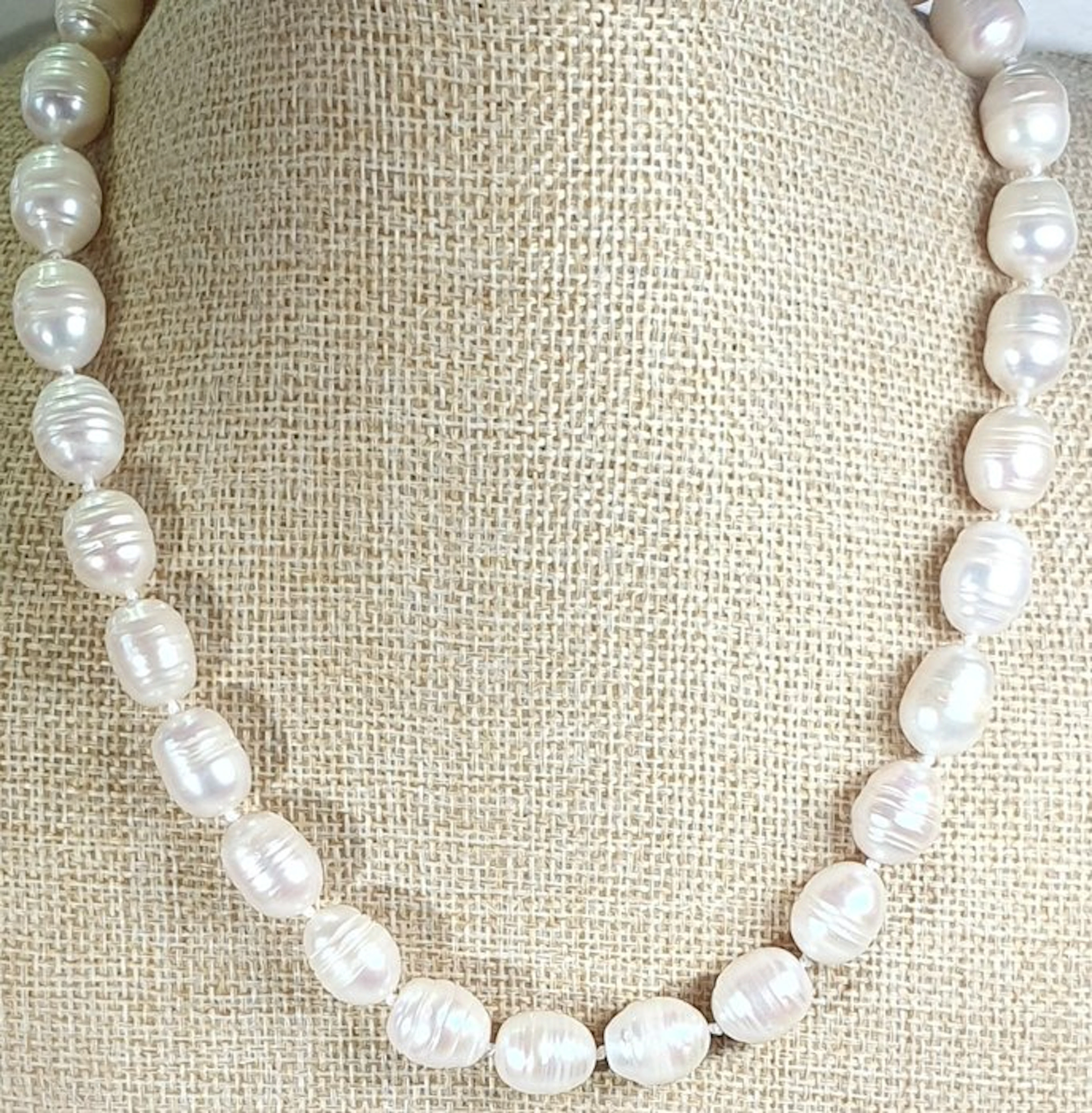 Natural Freshwater Baroque Pearls - LARGE - Calm...