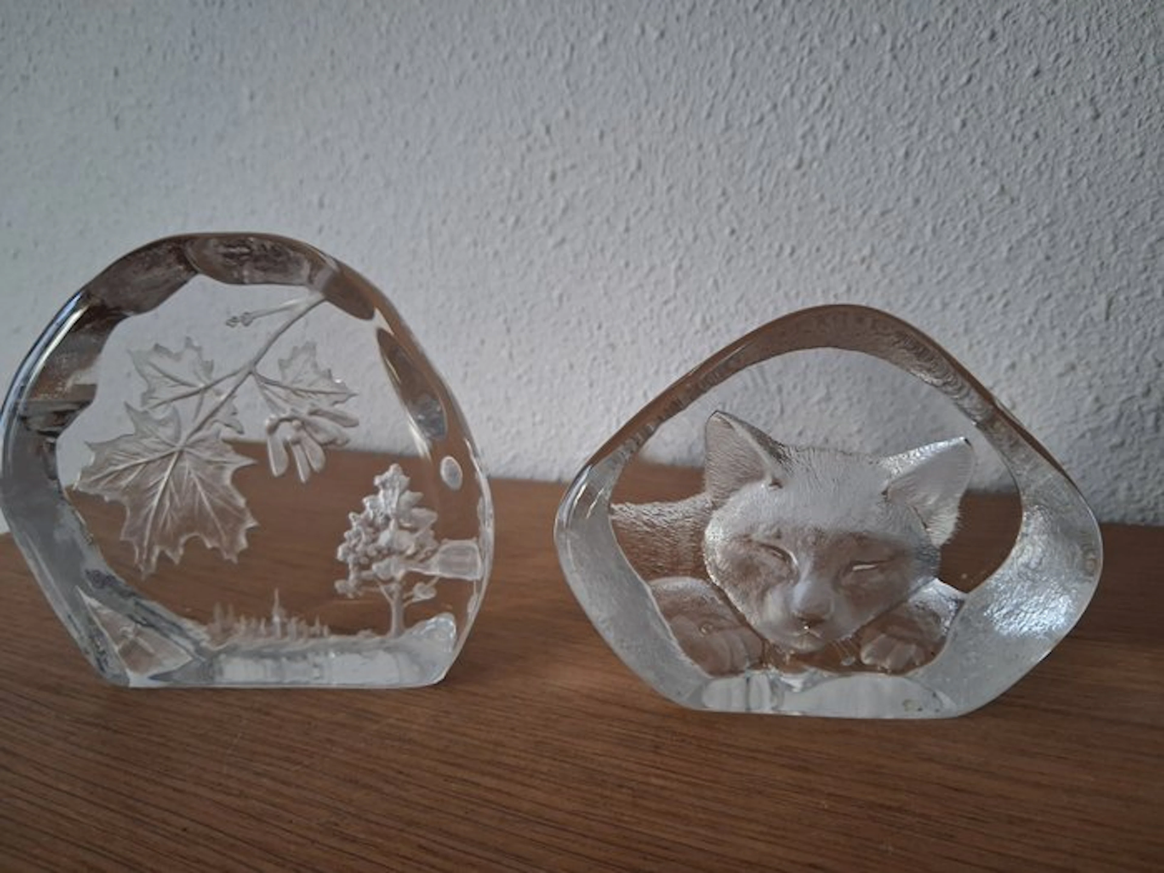 Maleras - Dartington - Mats Jonasson & Alfred Capredone - Paperweight (2) - o.a