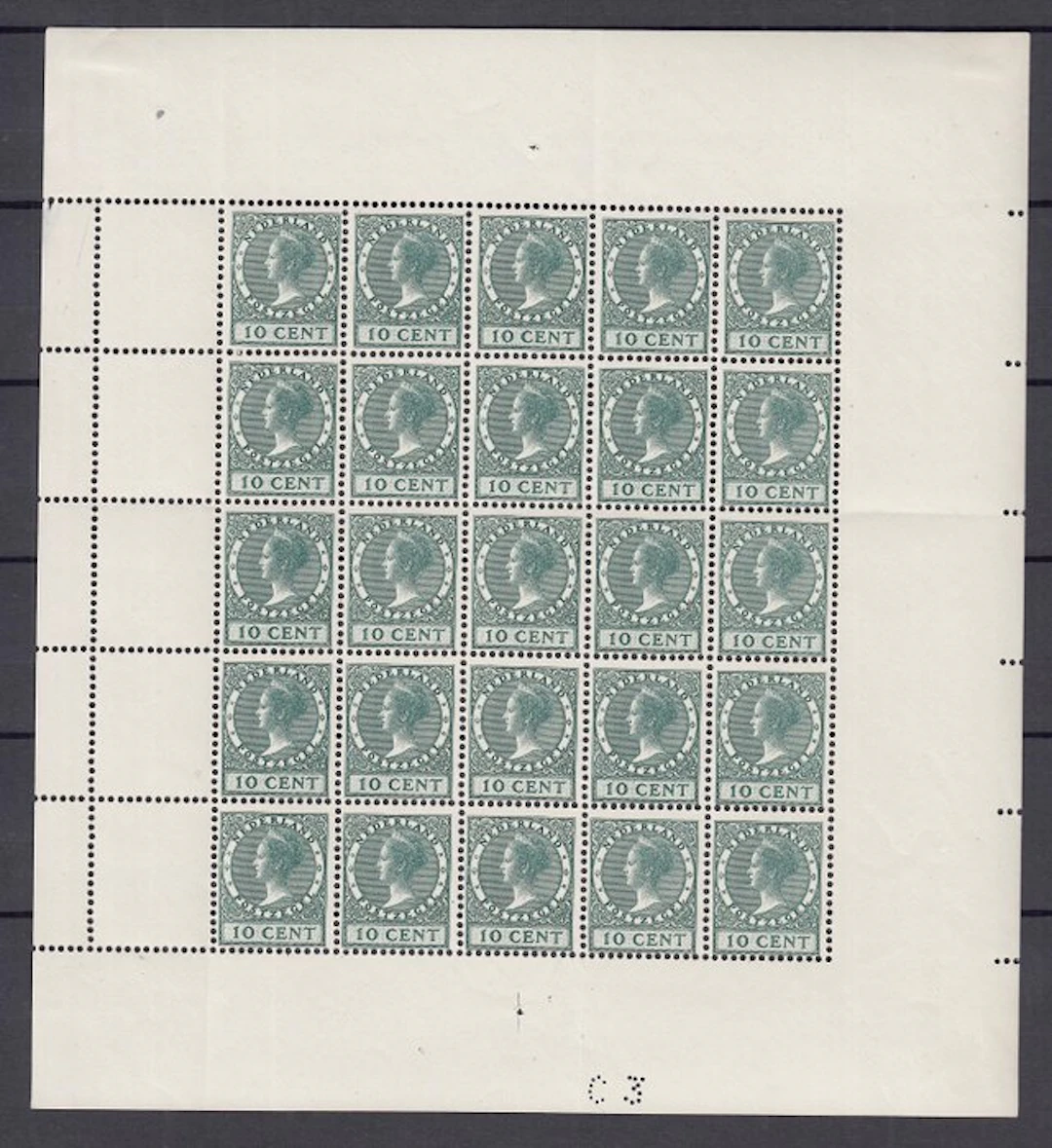 Netherlands 1924 - Exhibition stamps, in complete sheets - NVPH 136/138