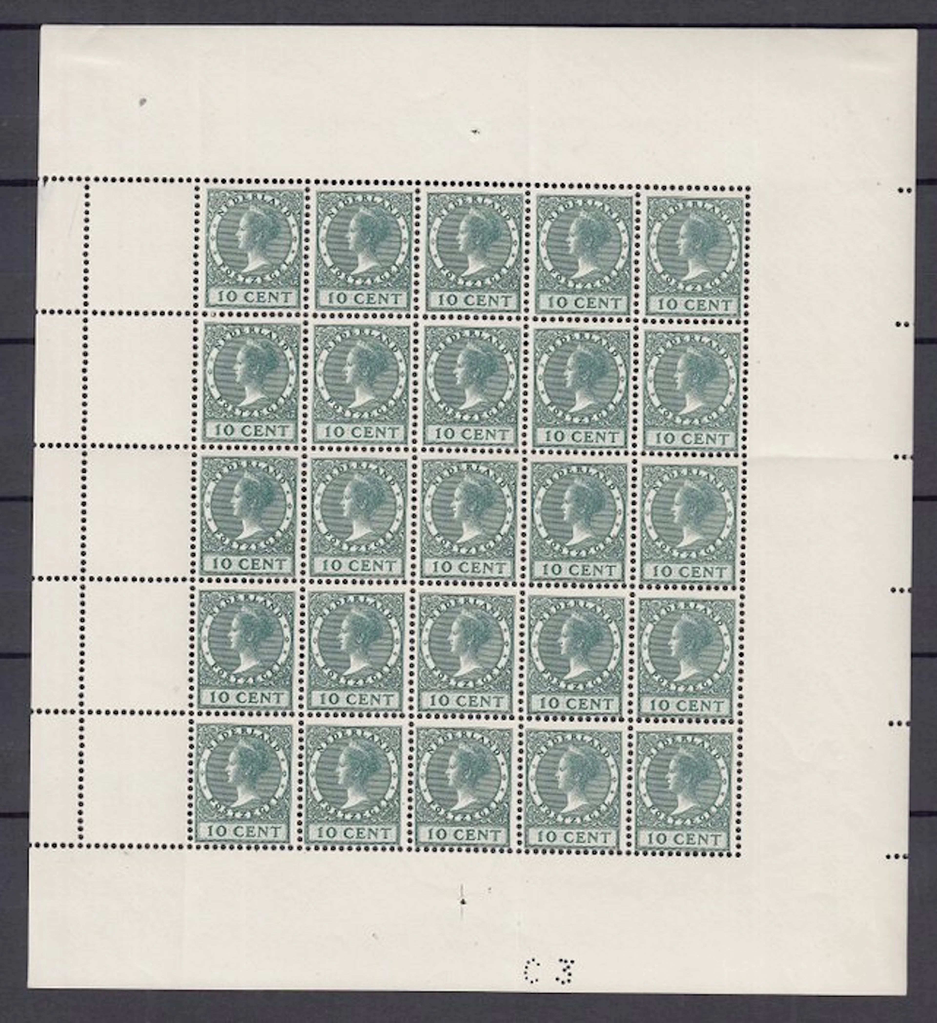 Netherlands 1924 - Exhibition stamps, in complete sheets - NVPH 136/138