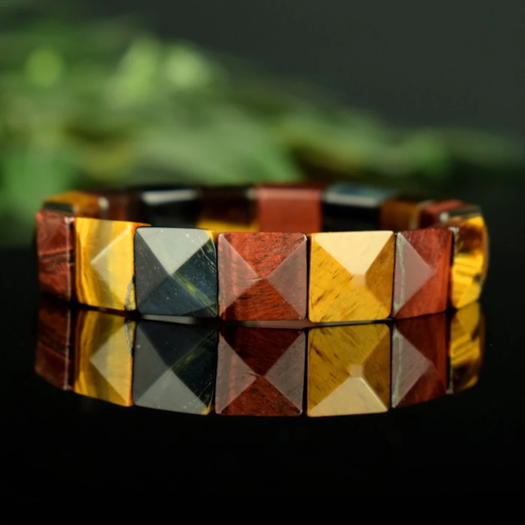 Natural Multicolored Tiger's Eye - Top quality - Hawk's...