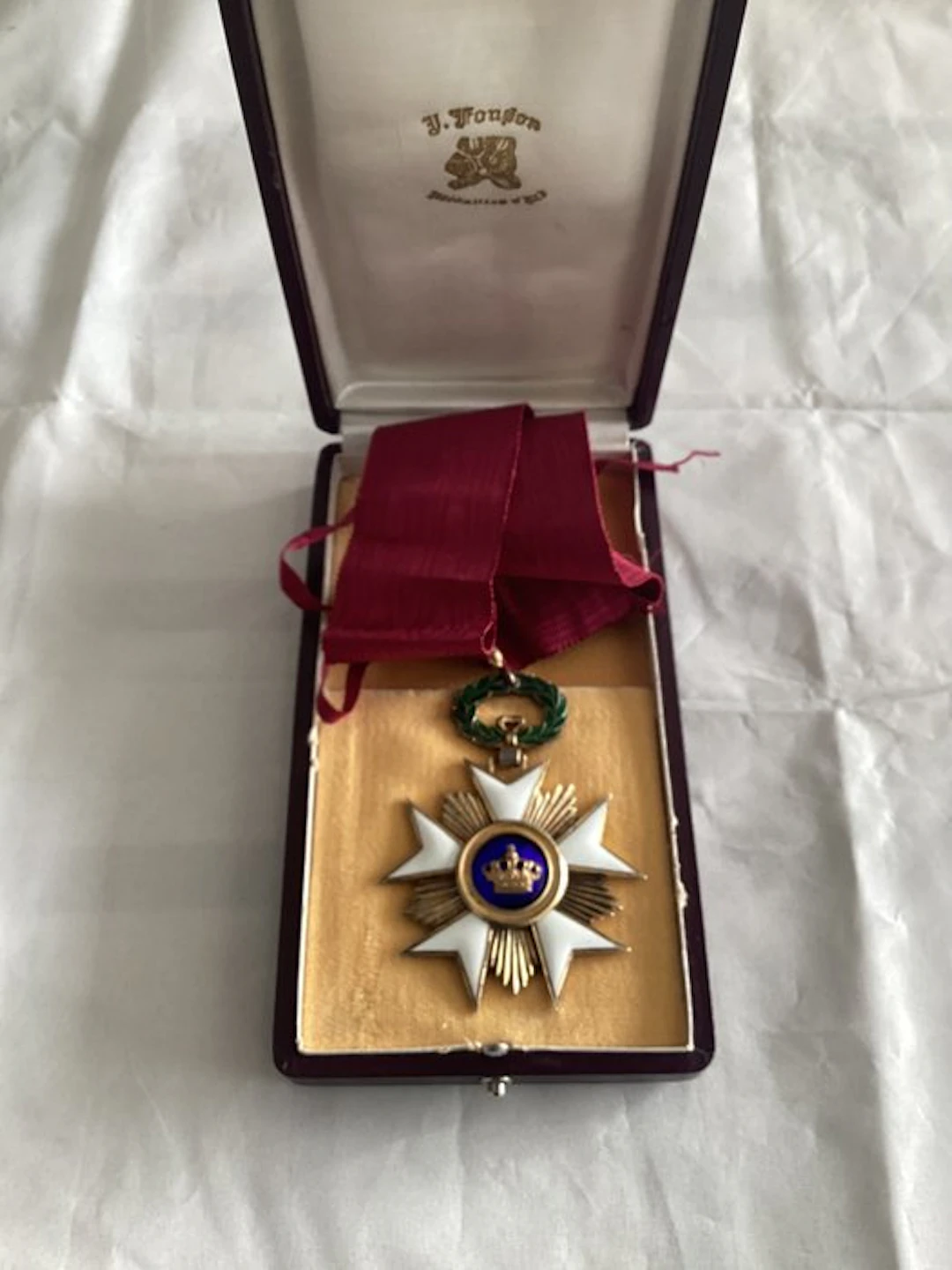 Belgium - Military medal - Order of the Crown...
