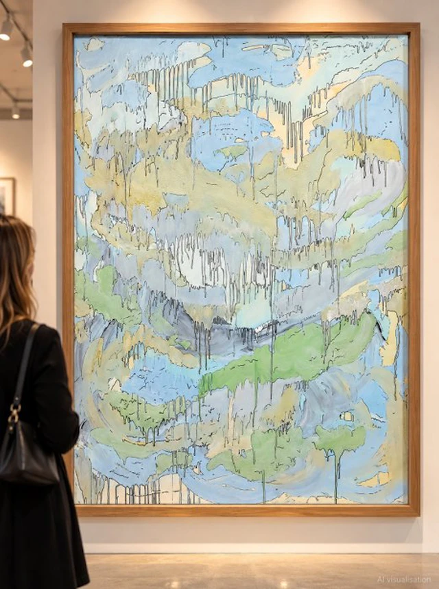 Baptiste Laurent - Nuage qui coule, 2019 XXL (Cave serie)