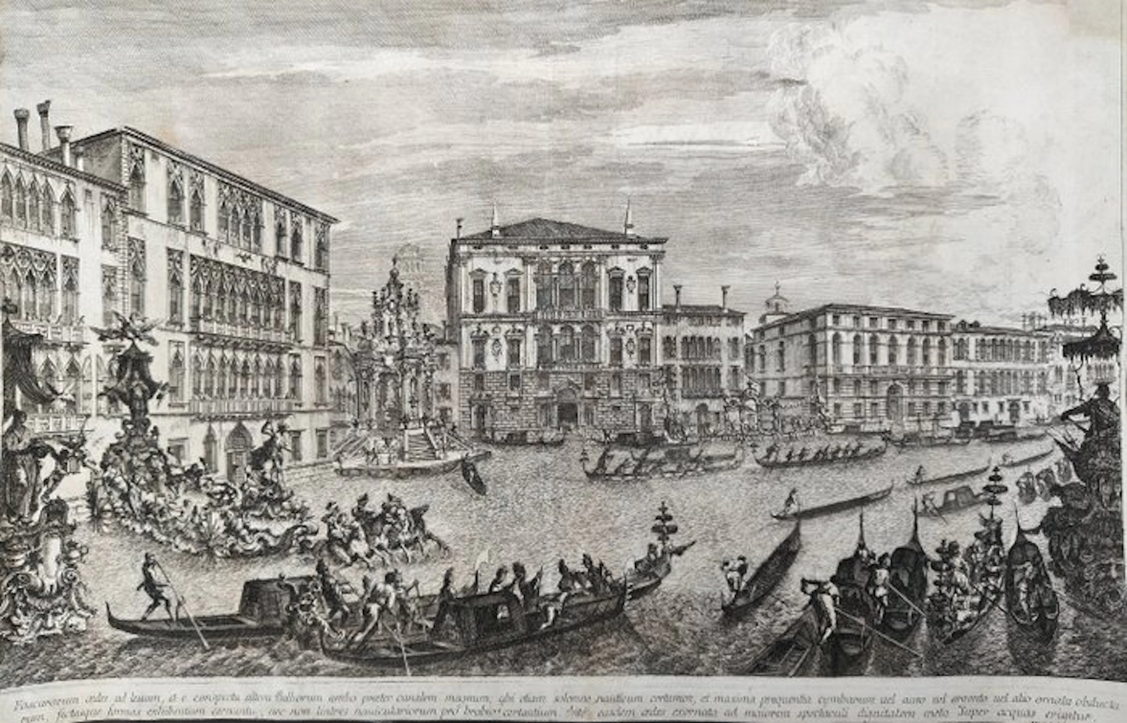 Michele Marieschi (1710-1743) - La Regata a Ca' Foscari