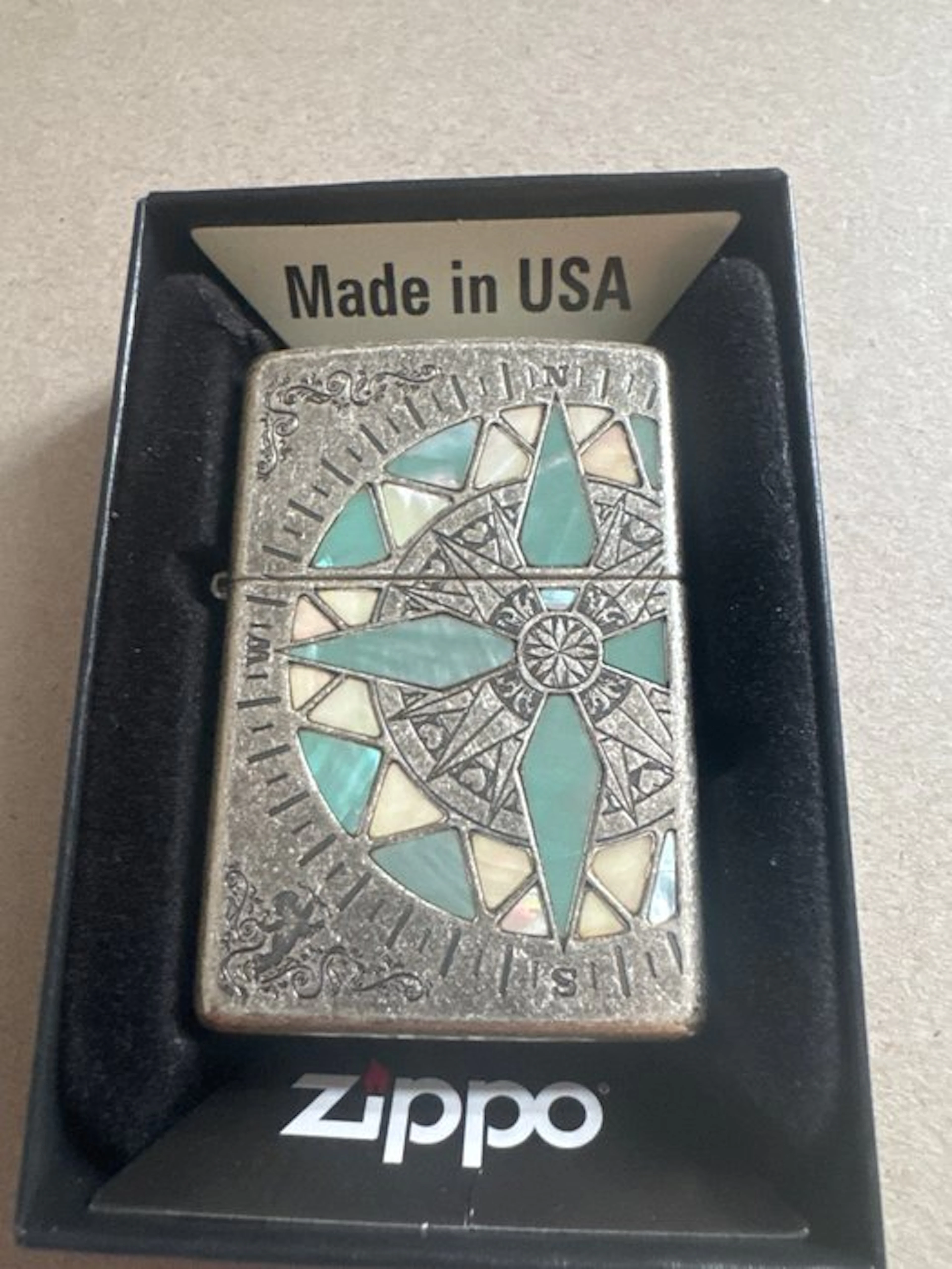 Zippo - Compass - Lighter - Steel