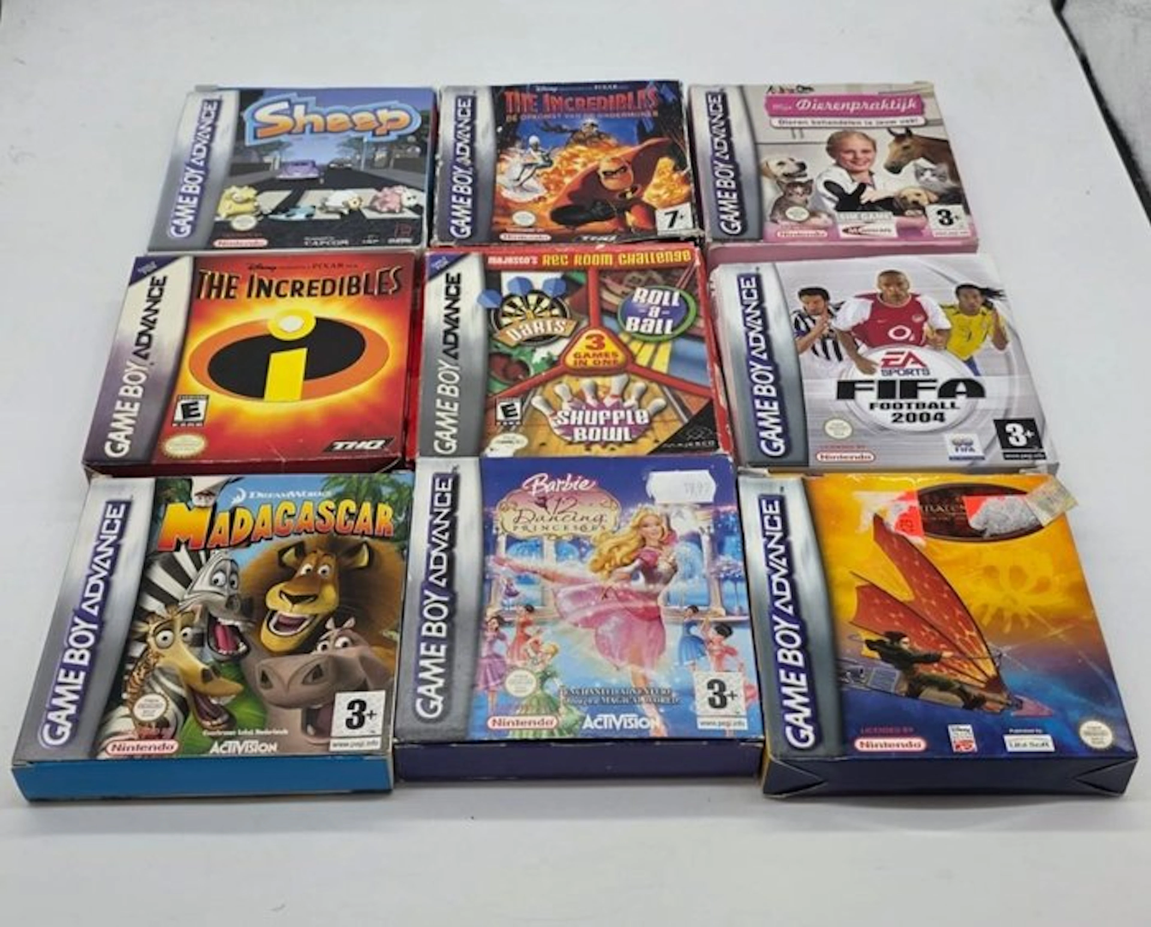Nintendo - Gameboy Advance - Old stock - GBA - Lot of 8...