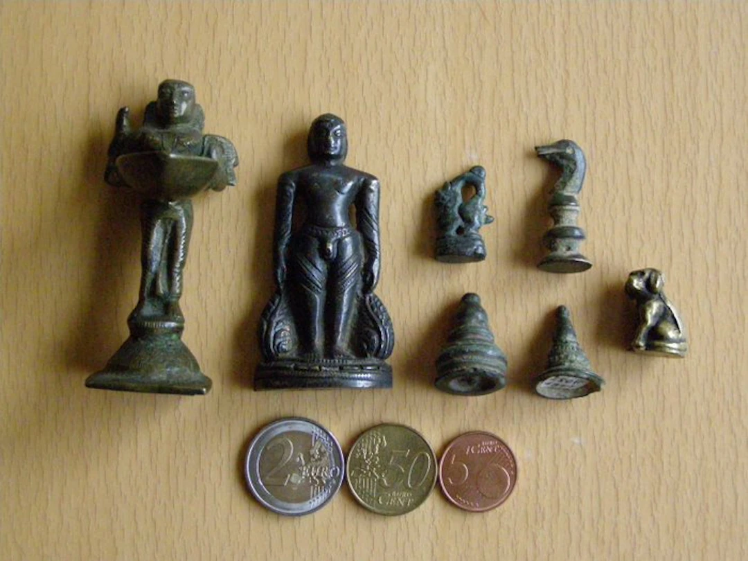 Miniature FIGURES - Brass - India in Asia - beginning of...