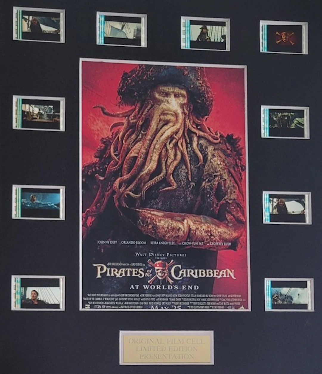 Pirates of the Caribbean: At World's End - Framed Film Cell Display
