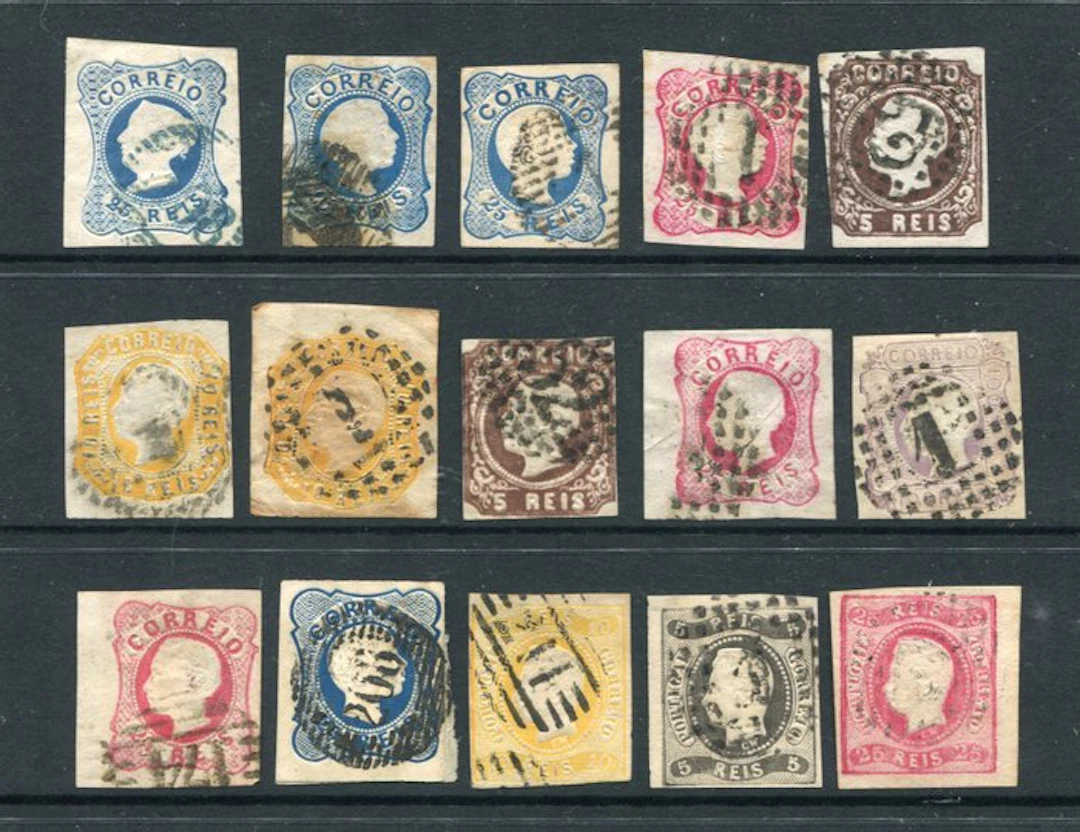 Portugal 1853/1894 - PORTUGAL 1853-1894 Used Lot...