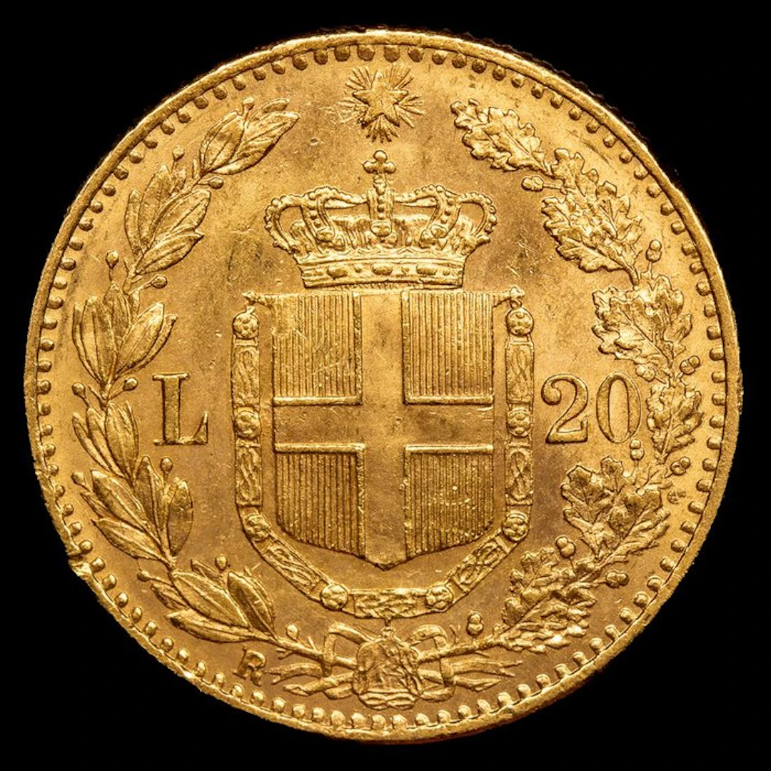 Italy. Umberto I. 20 Lire 1882 - 20 Lire