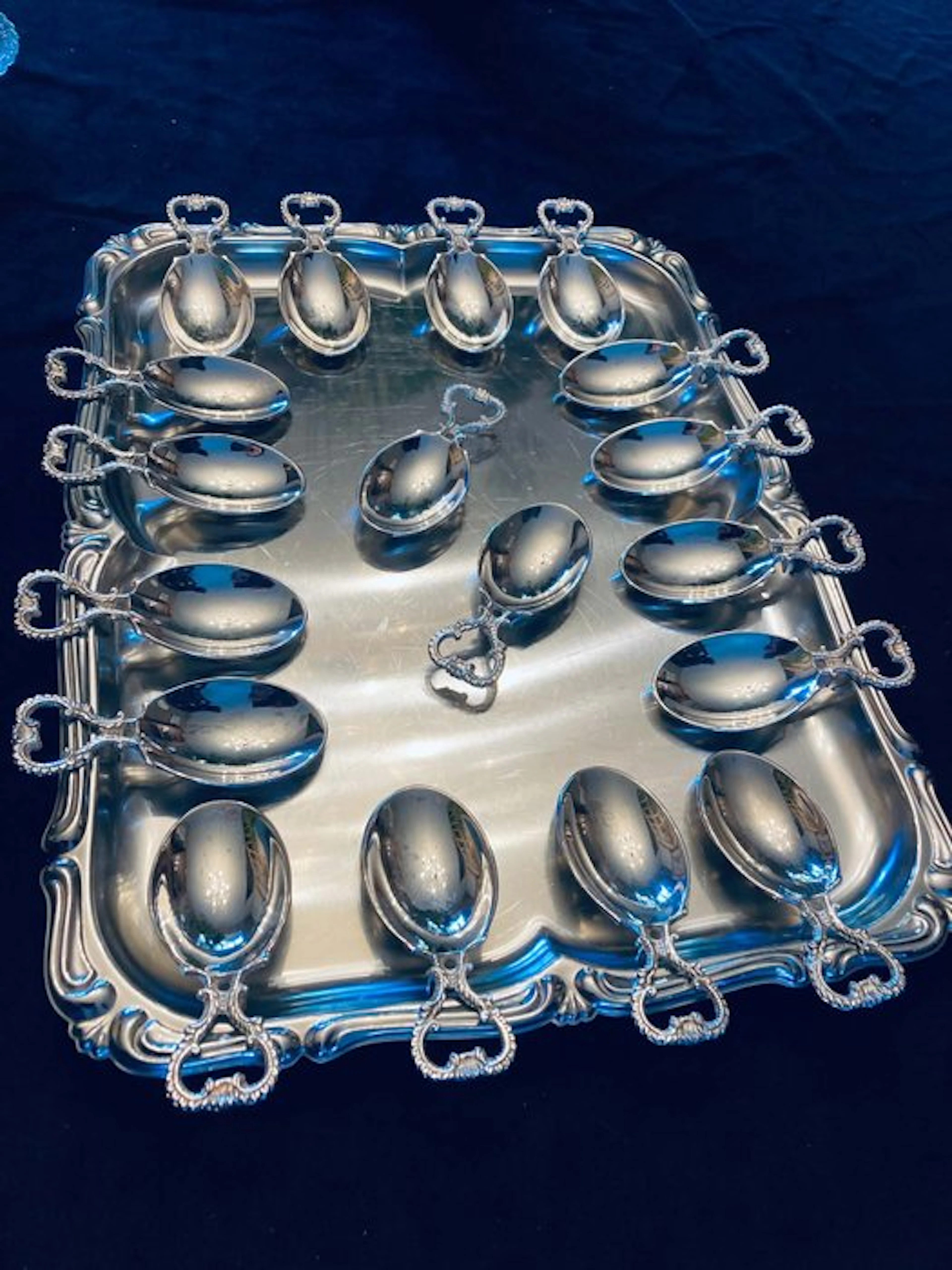 Alessi - Cutlery set (19) - Silverplated