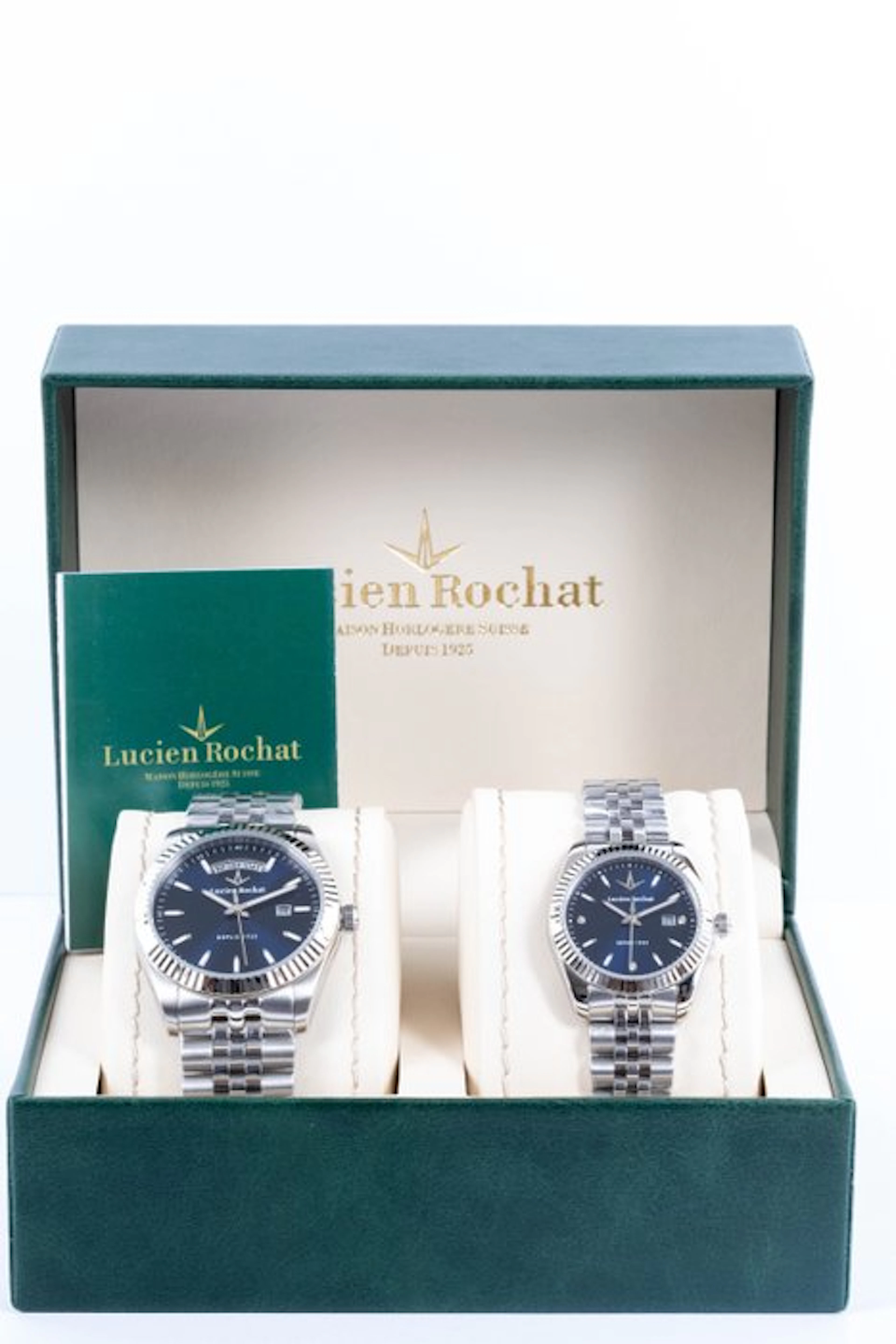 Lucien Rochat - BIENNE - LOVE set - navy blue - 39/31 MM...