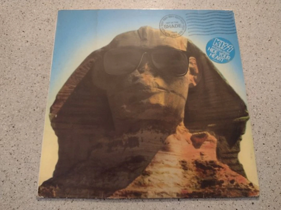 KISS - Hot in the shade - Vinyl record - 1st Pressing - 1989