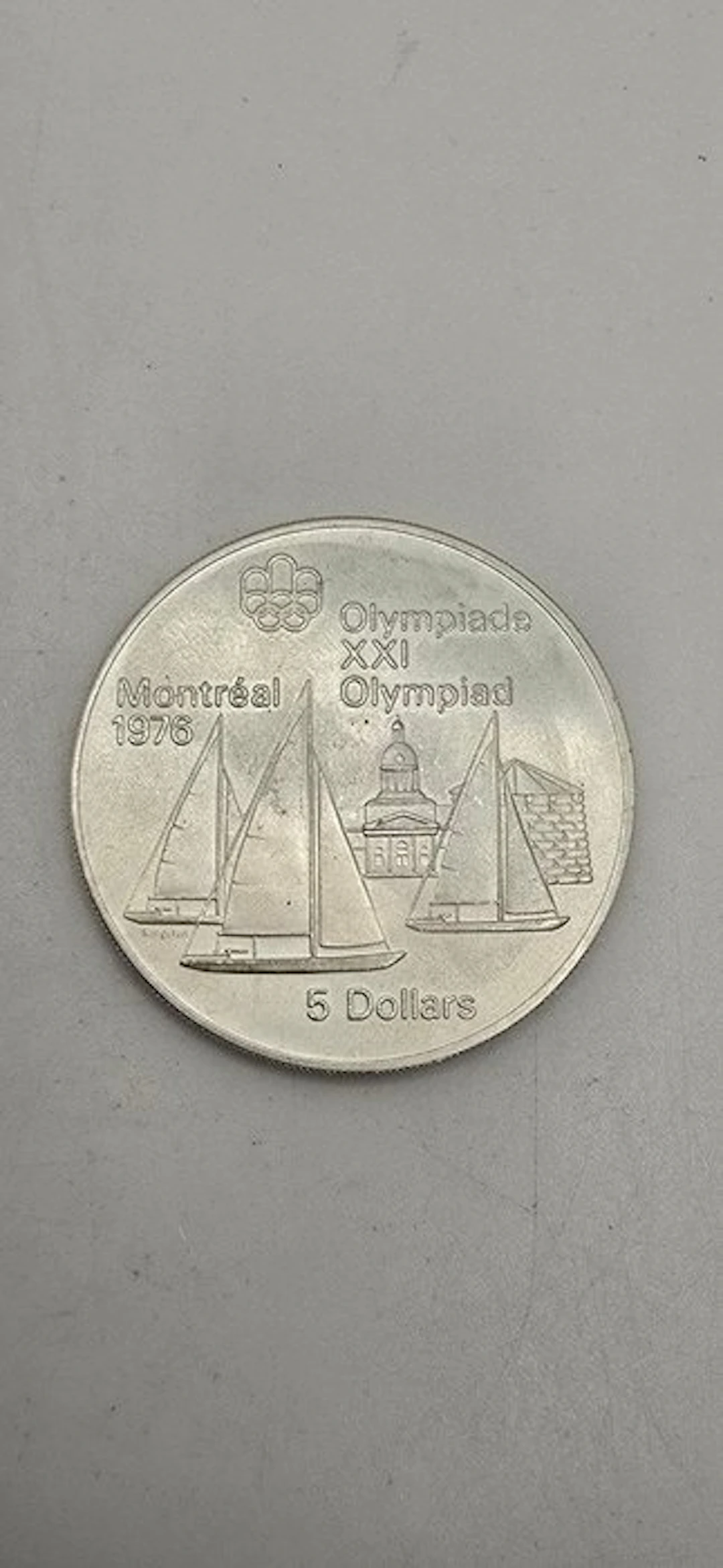 Canada. 5 Dollars 1976 (No reserve price)