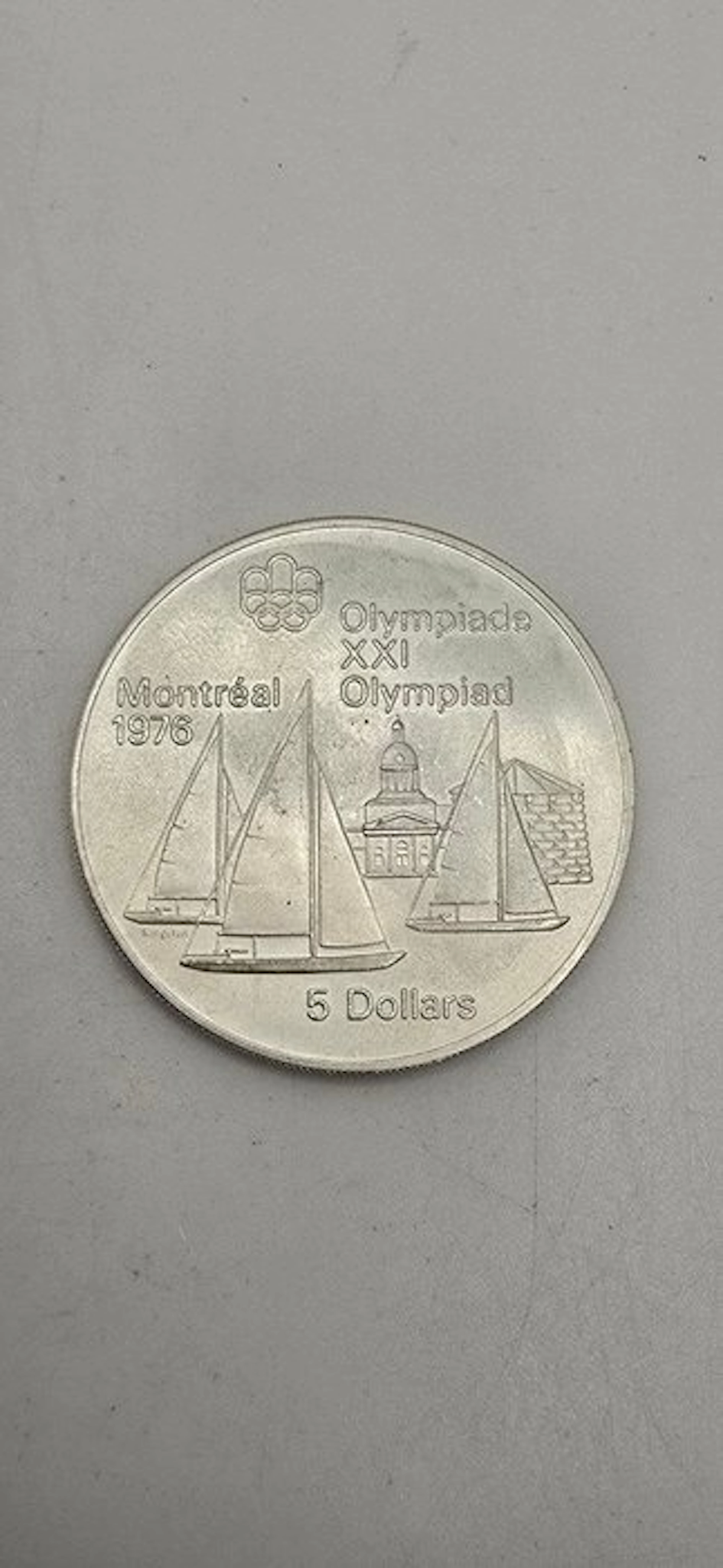 Canada. 5 Dollars 1976 (No reserve price)
