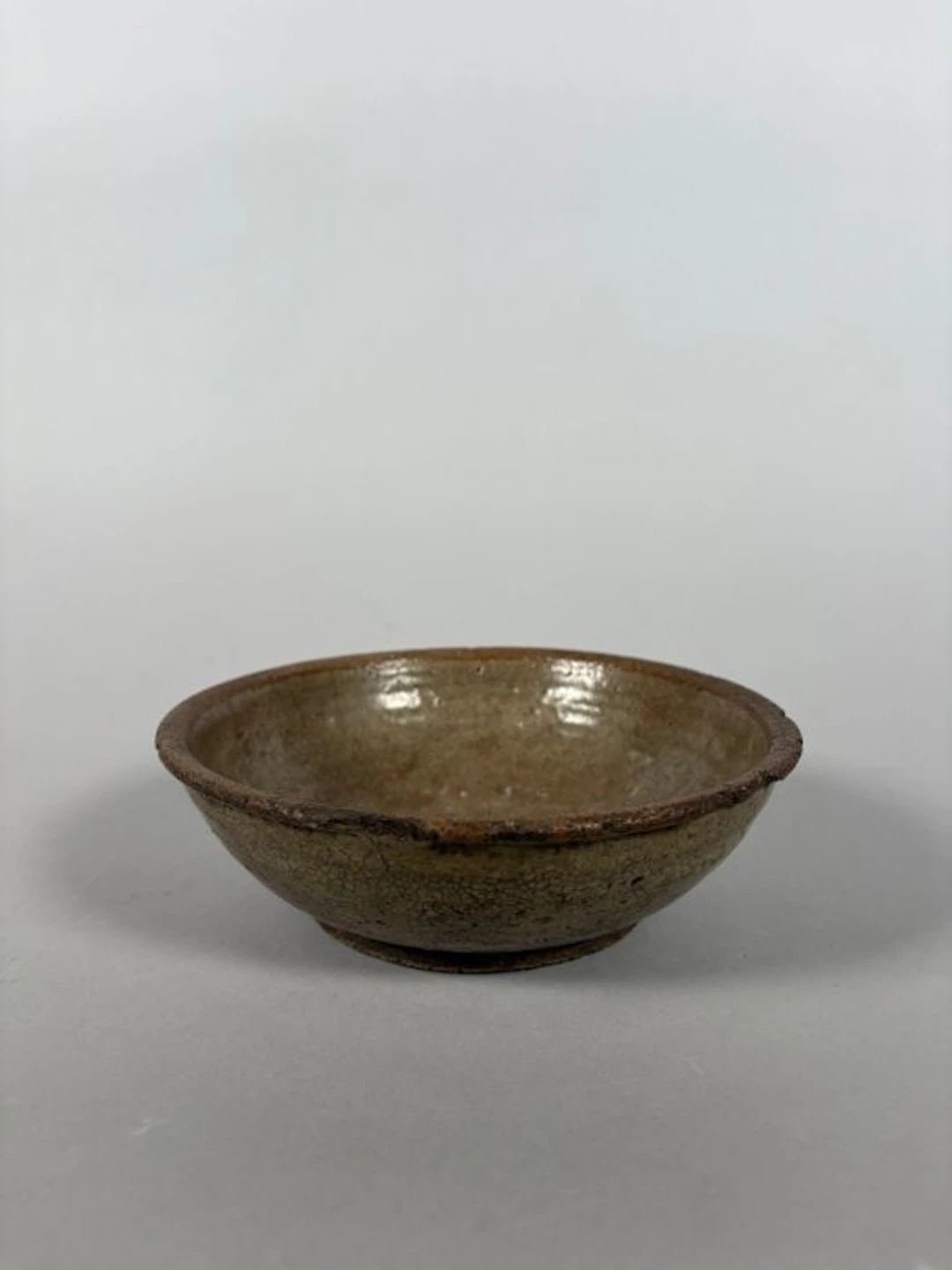 Ancient Chinese Stoneware Bowl, 22 cm. ( ca 960–1279 AD ). - 13.5 cm