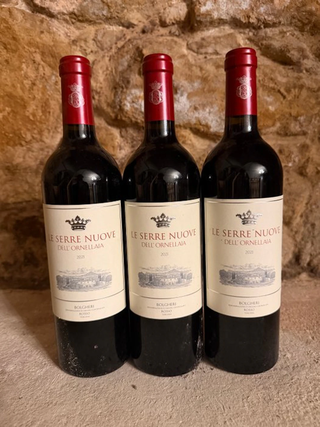 2021 Ornellaia 'Le Serre Nuove dell'Ornellaia' - Tuscany - 3 Bottles (0.75L)