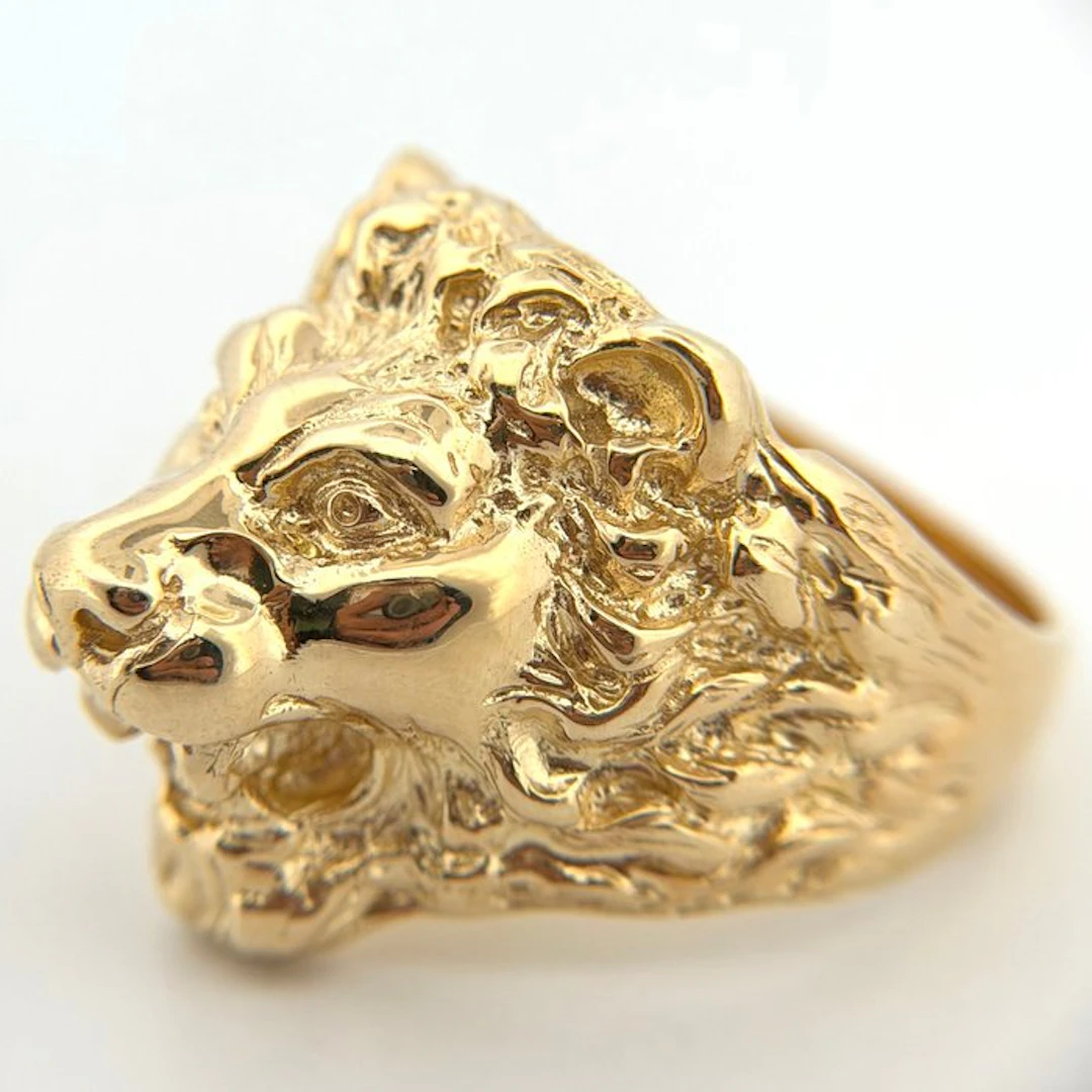 Ring - 18 kt. Yellow gold, White gold - Leone