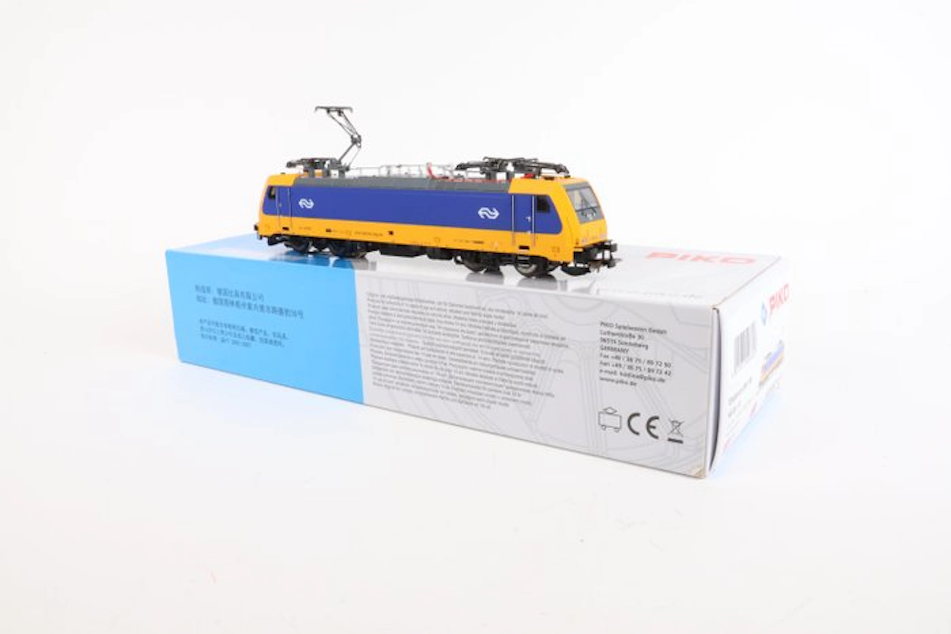 Piko H0 - 59862-5 - Electric locomotive (1) - HSL BR 186 (AC current/sound)