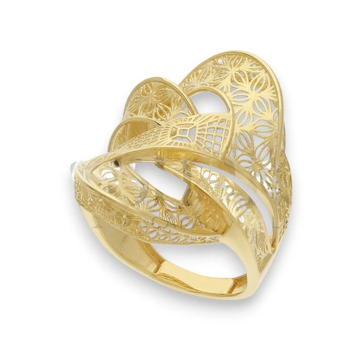 Ring - 18 kt. Yellow gold - 18k ring, 4.6 g