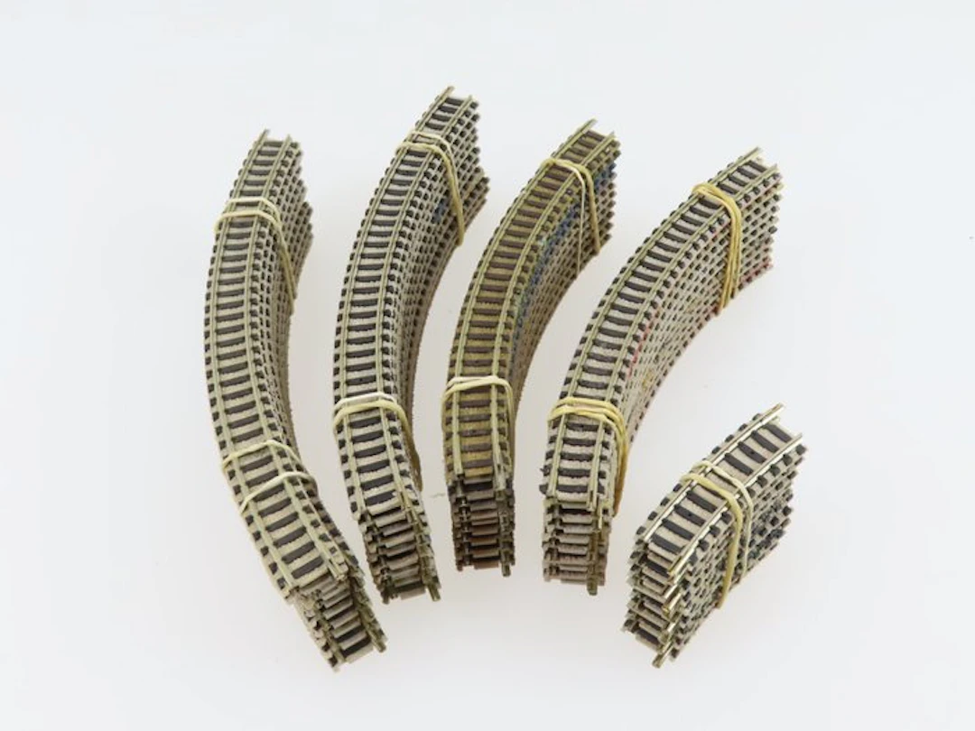 Fleischmann N - 9120/9122/9125 - Model train tracks (50)...